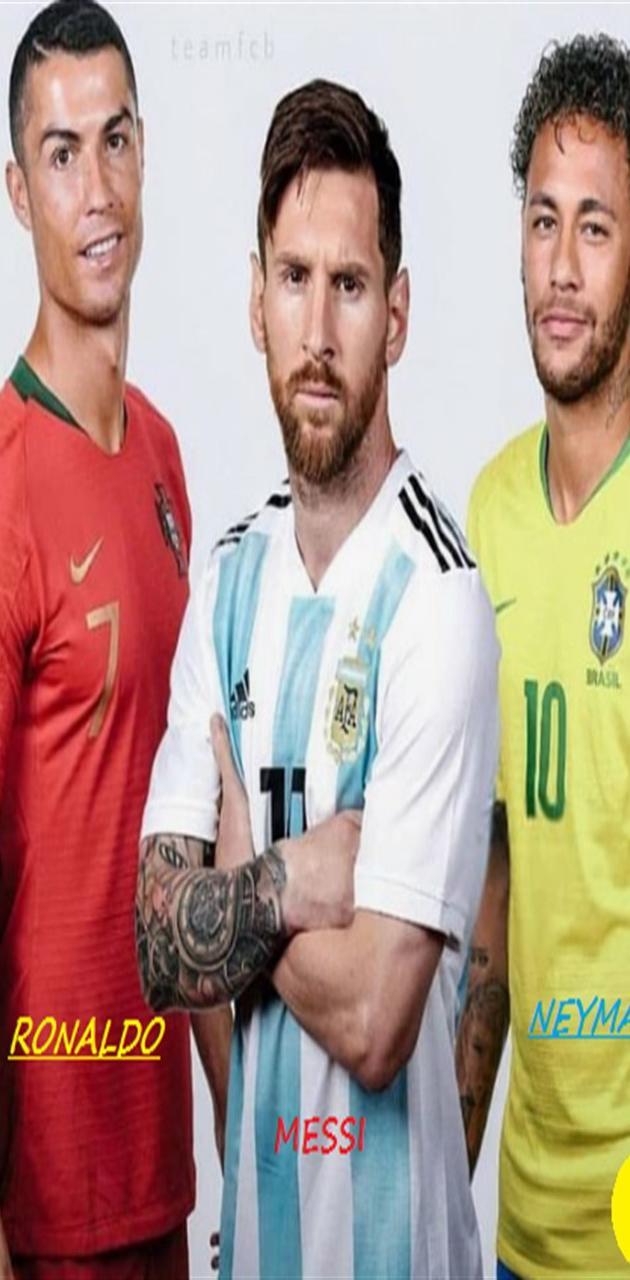 630x1280 Ronaldo Messi Neymar wallpaper