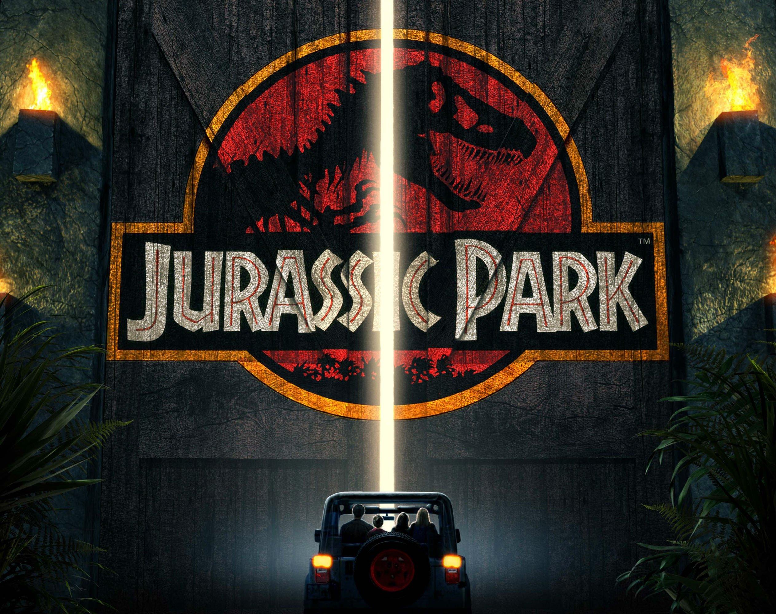 2525x2000 JURASSIC PARK Adventure Sci Fi Fantasy Dinosaur Movie Film Poster Wallpaperx2000