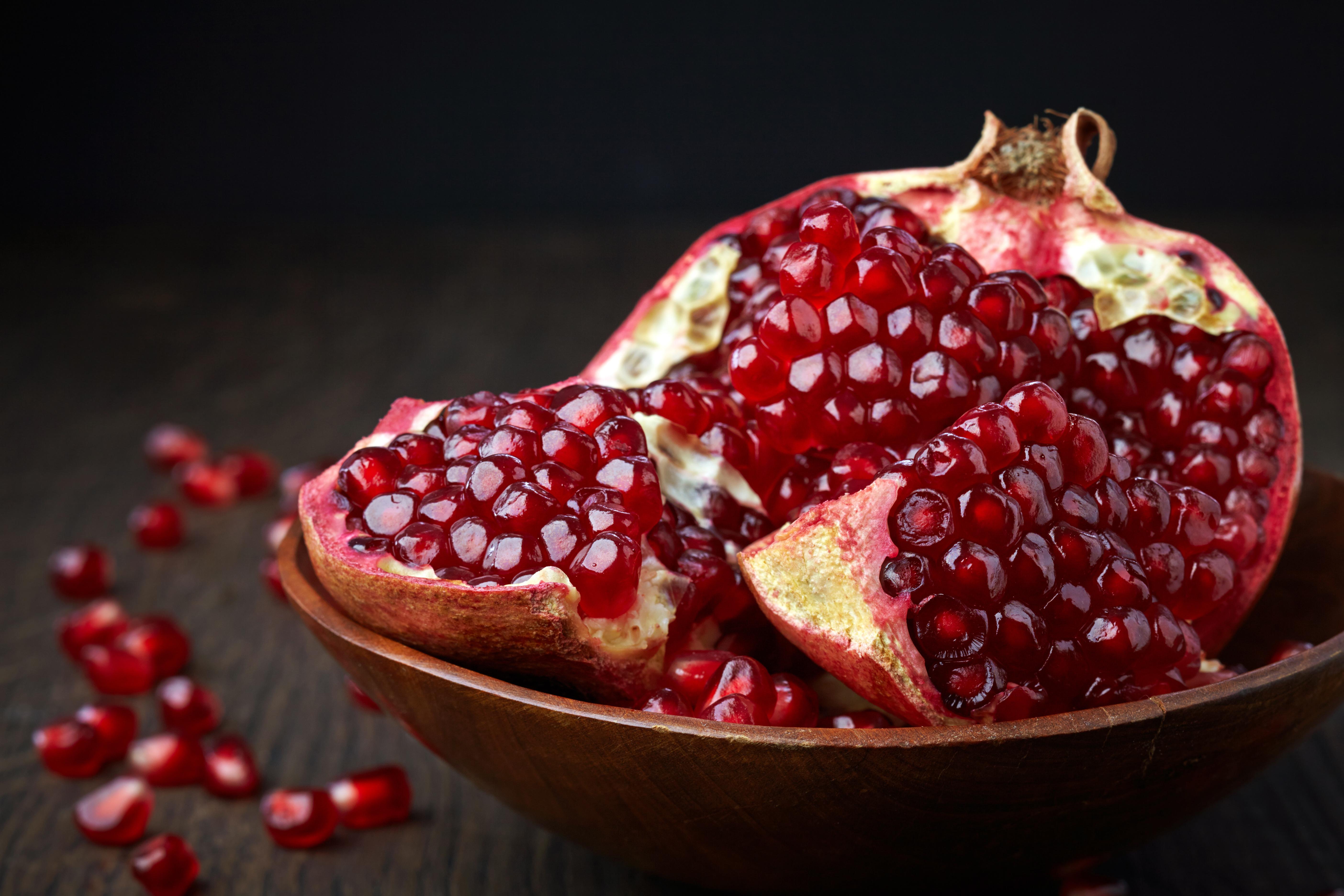 5616x3744 pomegranate wallpaper, food, pomegranate, fruit, ingredient, still life photography