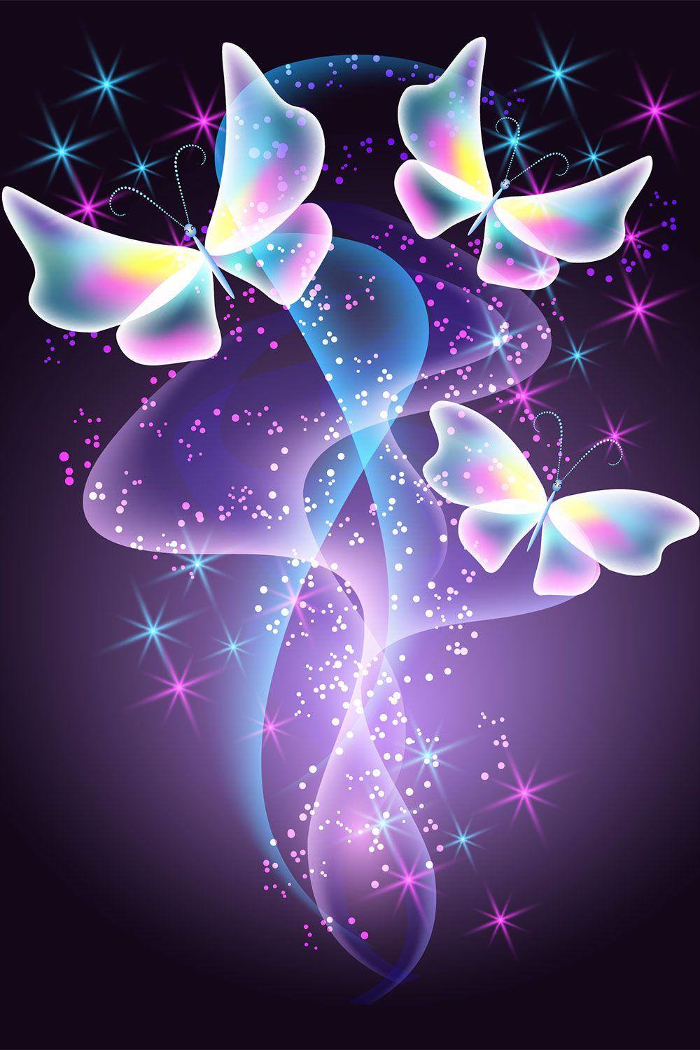 Neon Butterfly Wallpapers - Top Free Neon Butterfly ...