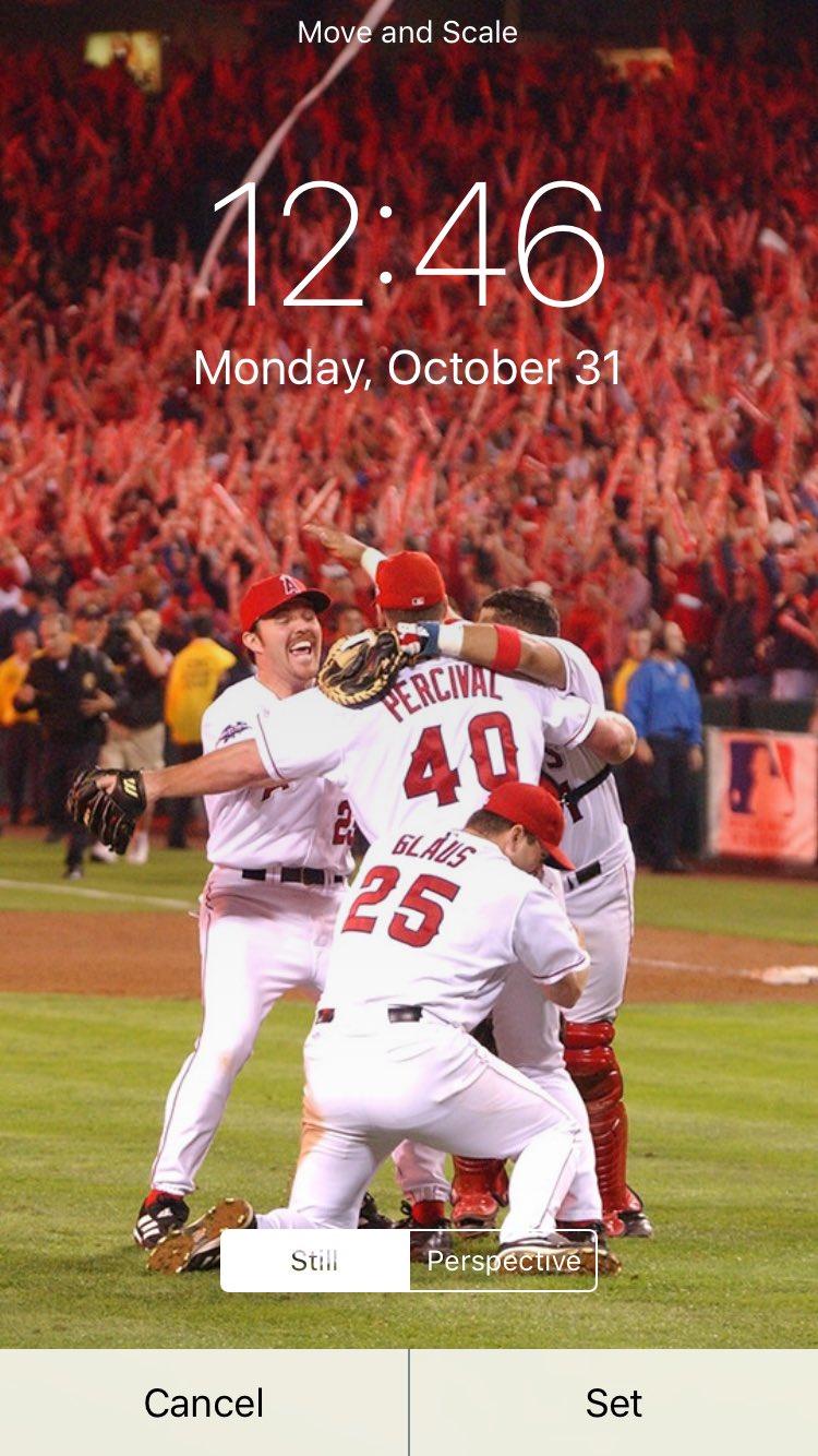 750x1334 Los Angeles Angels - #TreatYourselfIn3Words. New Angels Wallpaper!