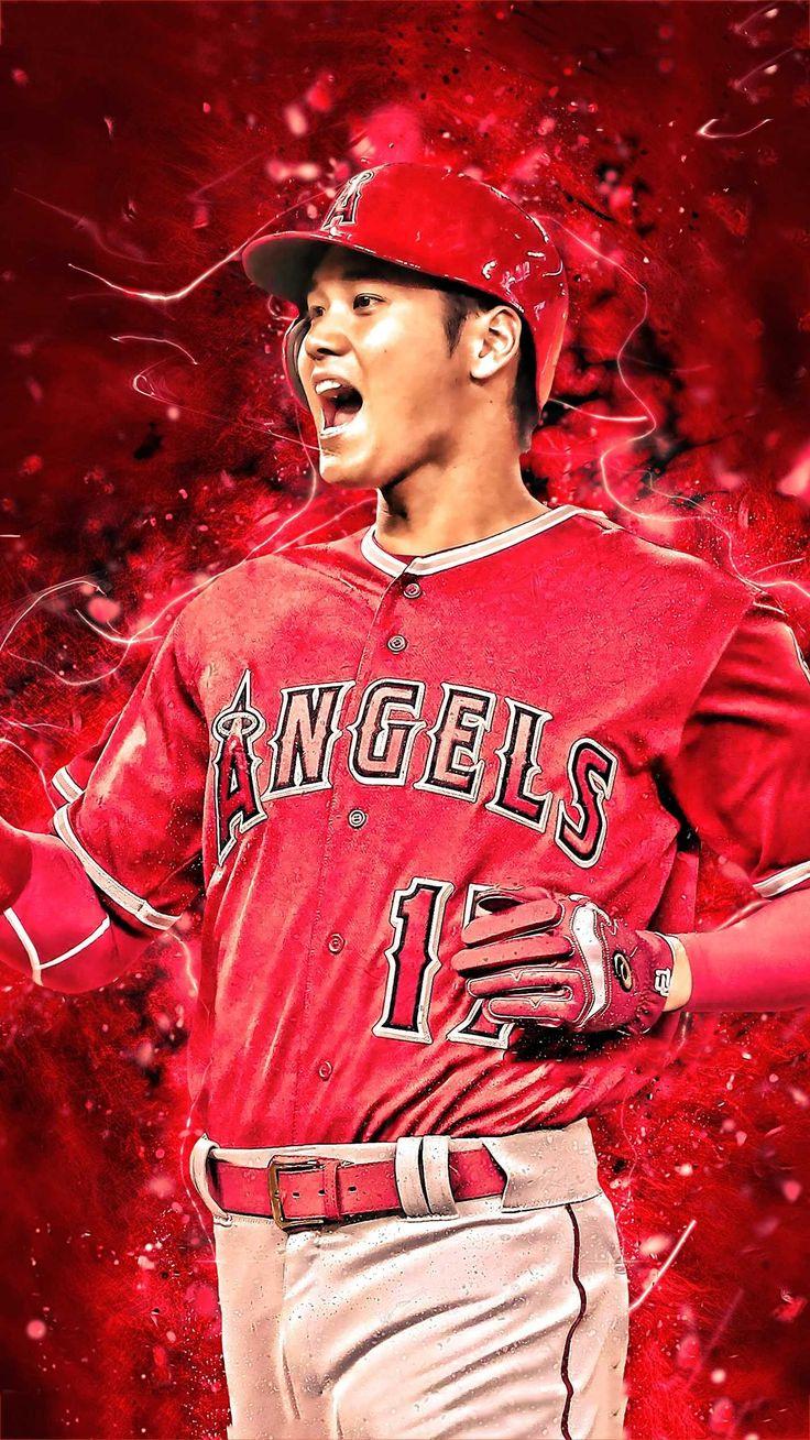 736x1308 Shohei Ohtani Wallpaper Phone Discover more Baseball, Los Angeles Angels, Major League Baseball. Nippon professional baseball, Phone wallpaper, Los angeles angels