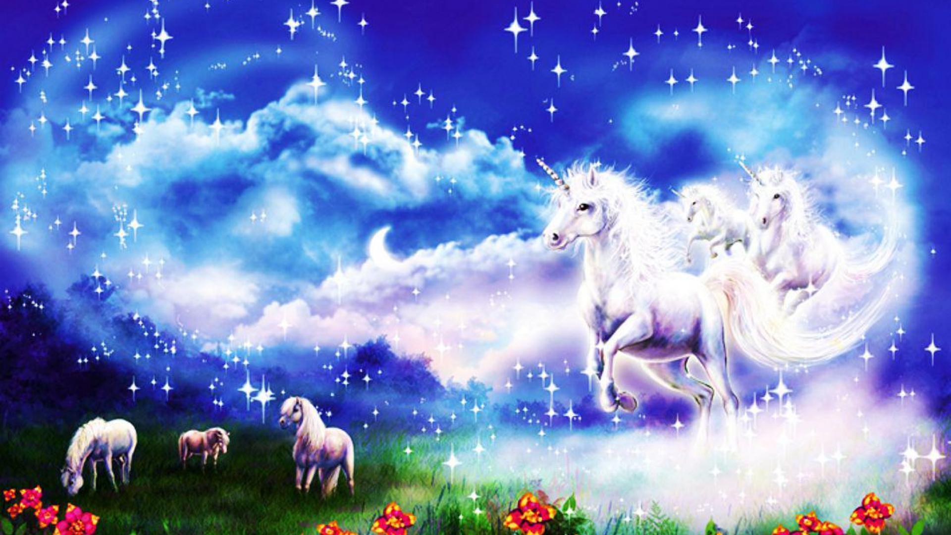 1920x1080 Cute Unicorn Wallpaper