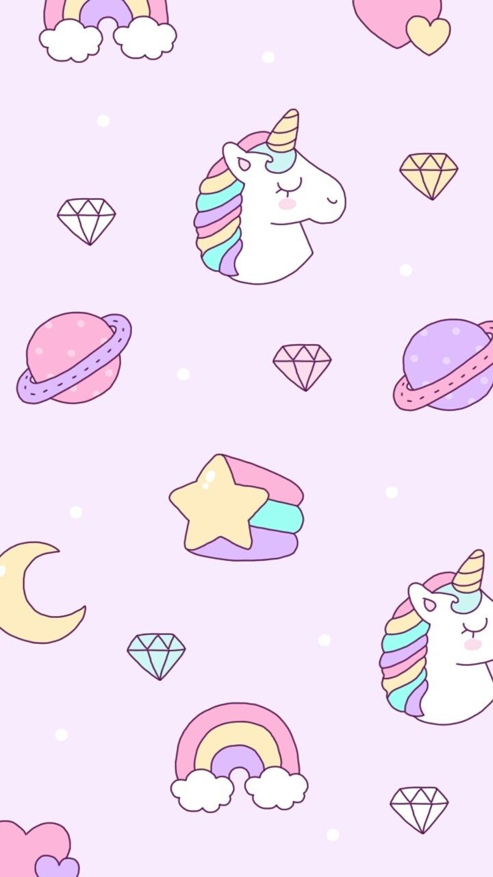 720x1280 Kawaii, Unicorn, And Beautiful Image Pastel Aesthetic Unicorn