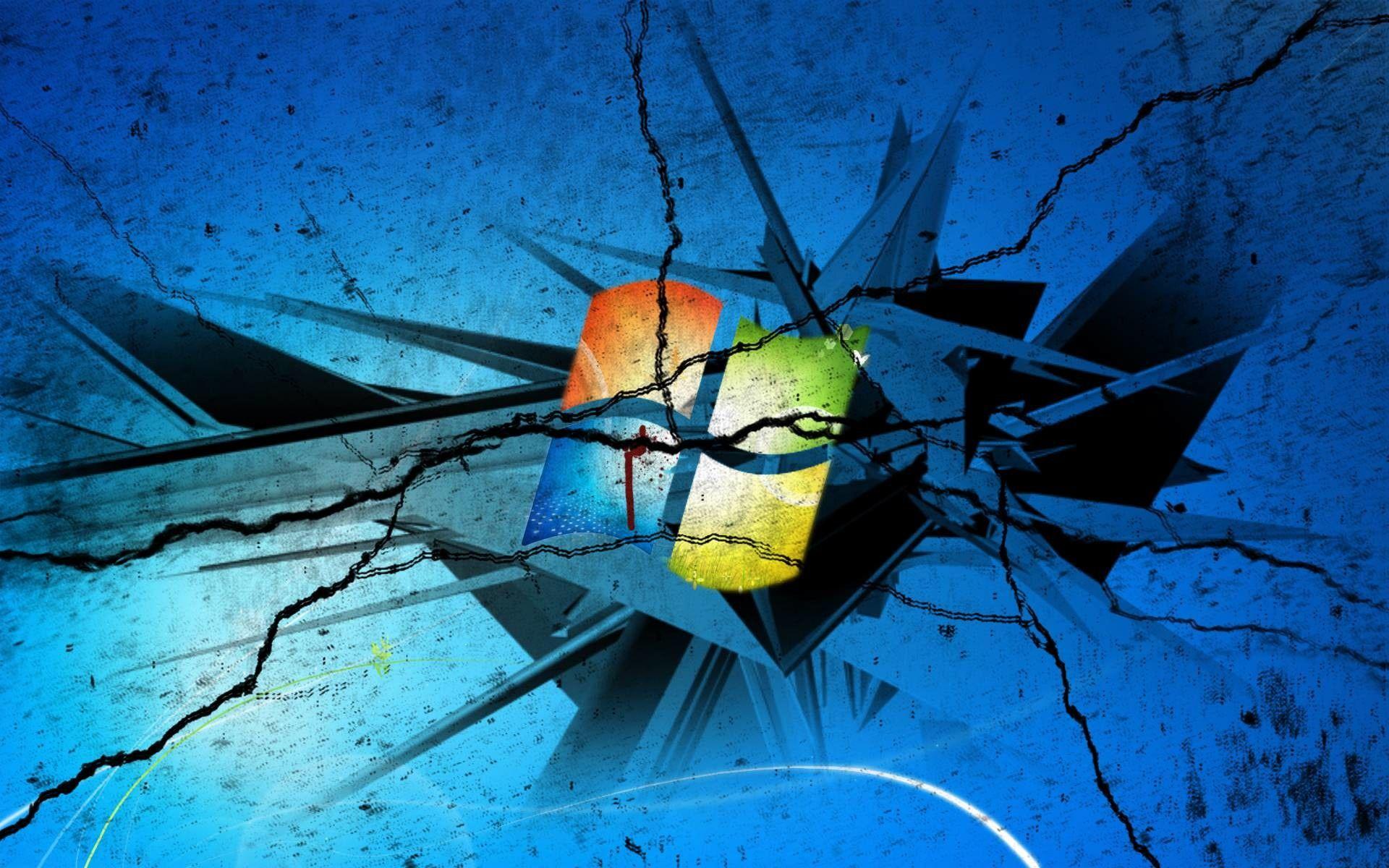 1920x1200 Cracked Desktop Wallpaper