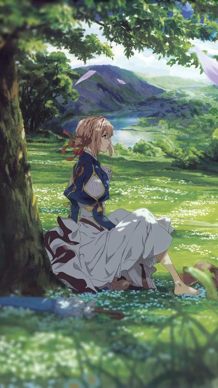 700x1244 Nature Violet Evergarden (Violet Evergarden)
