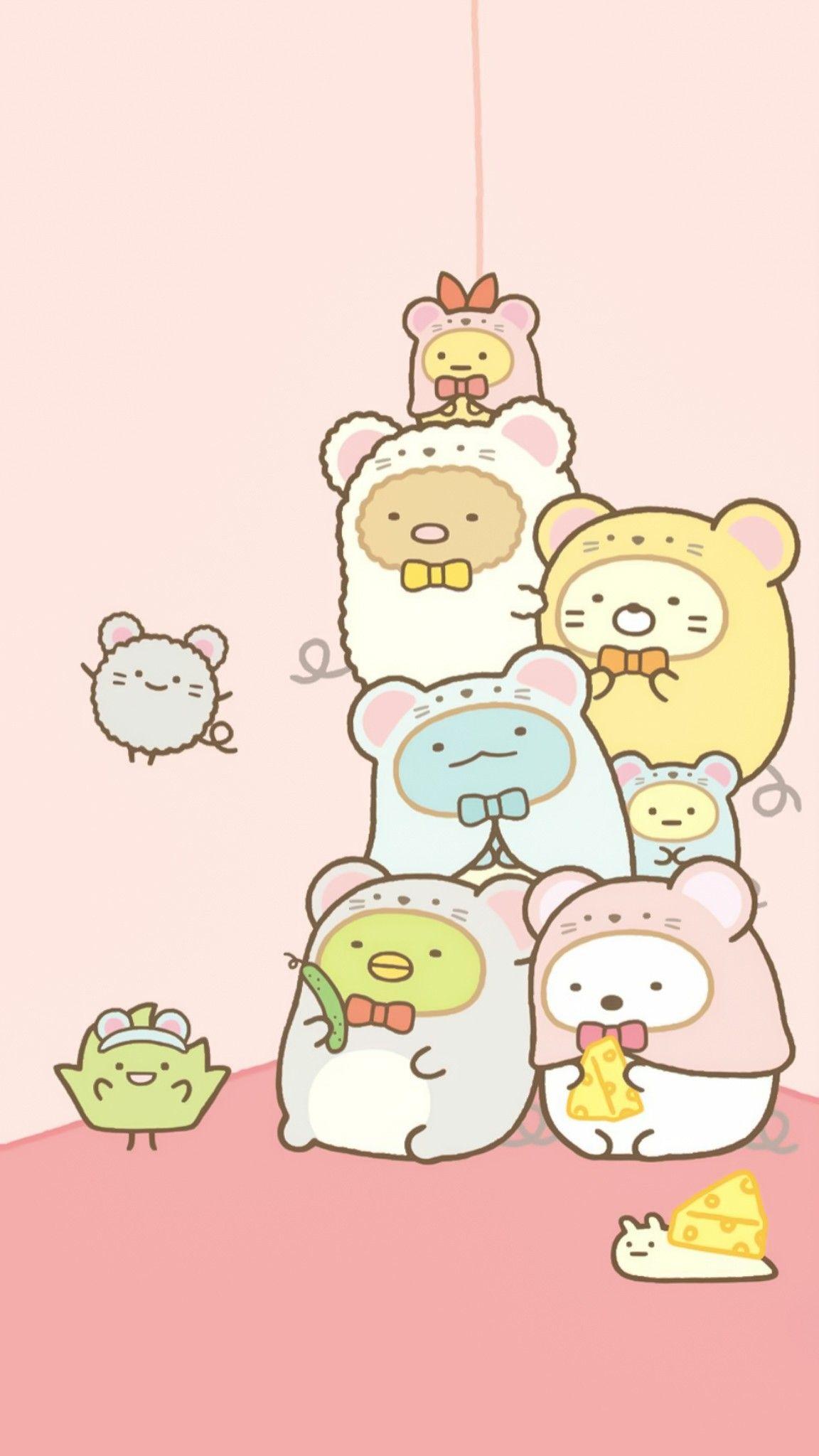 1152x2048 Sumikko Gurashi BG. iPhone wallpaper kawaii, Cute doodle art, Cute doodles