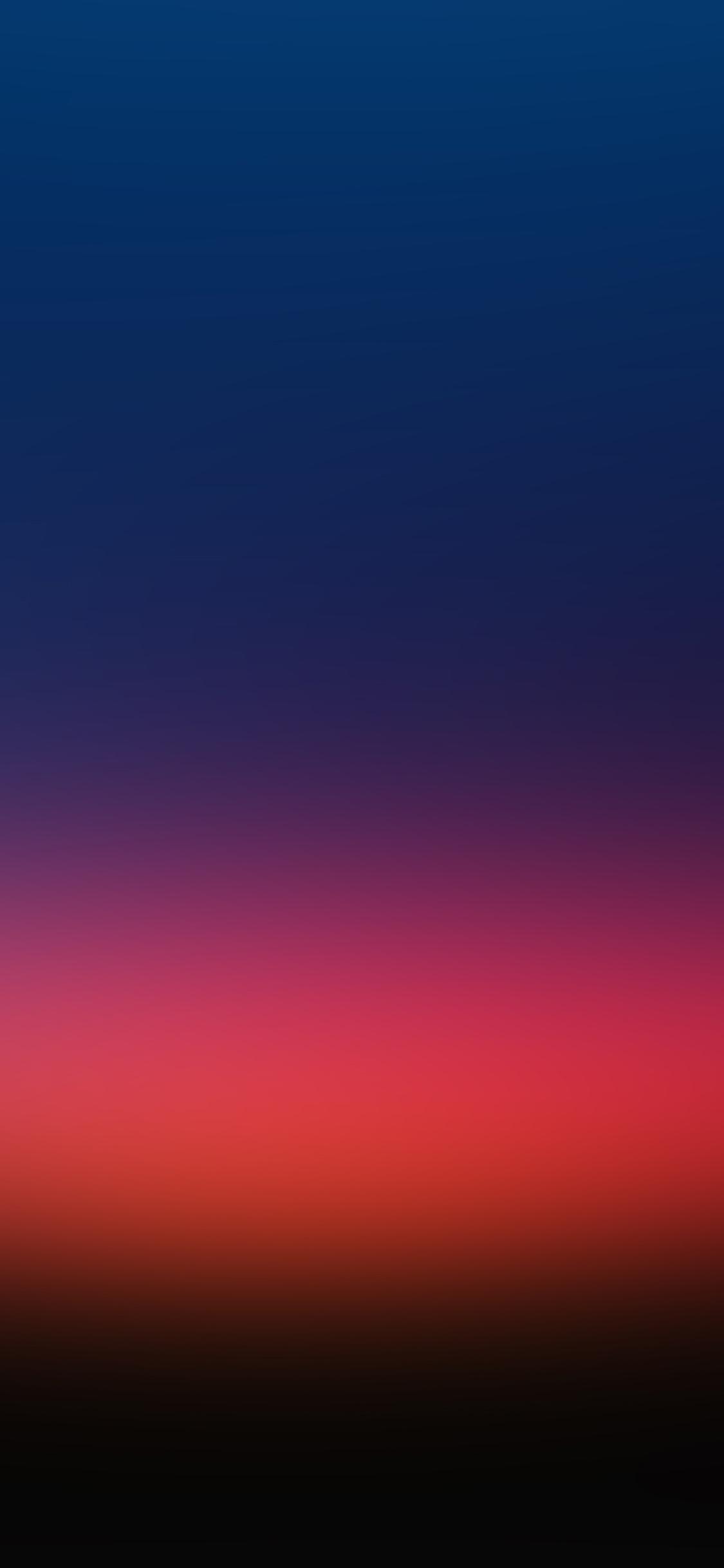 1125x2436 morning light red blue blur gradation