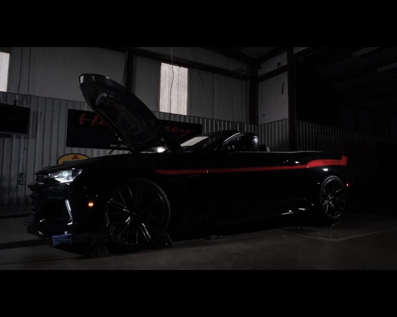 1280x1024 Hennessey Exorcist Camaro ZL1 Convertible Screams On The Dyno