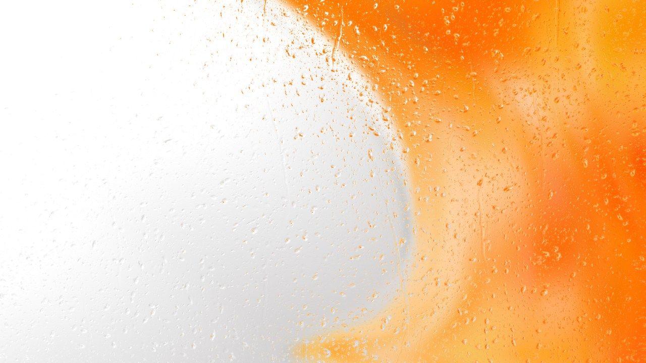 1280x720 Orange and White Water Drops Background. Splash image, Best background image, Water background