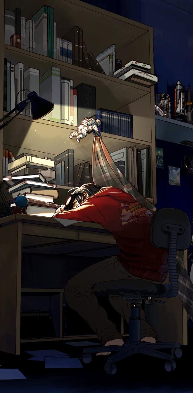 630x1280 Anime School wallpaper