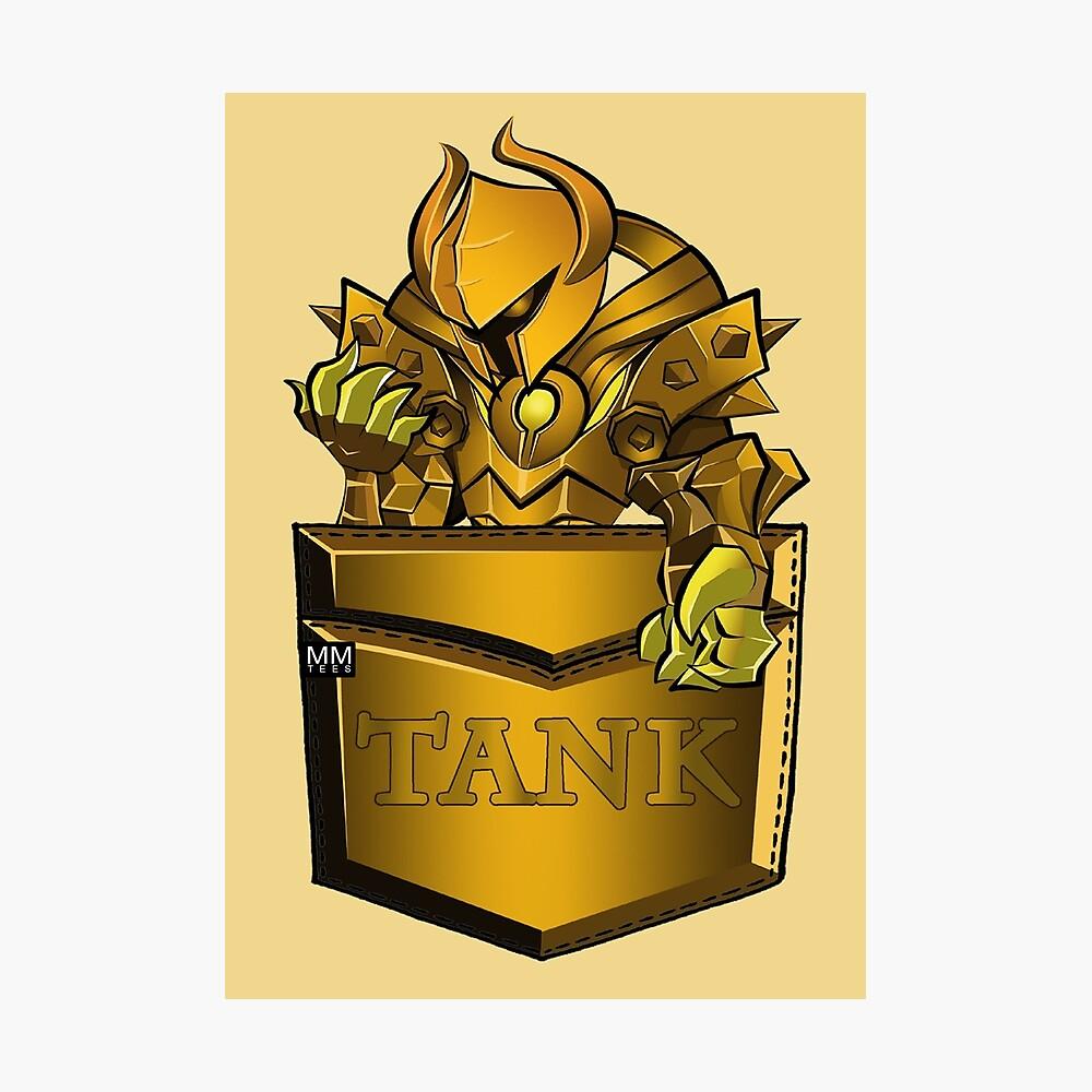 1000x1000 Mobile Legends Uranus Pouchie Shirt Pocket Framed Art Print