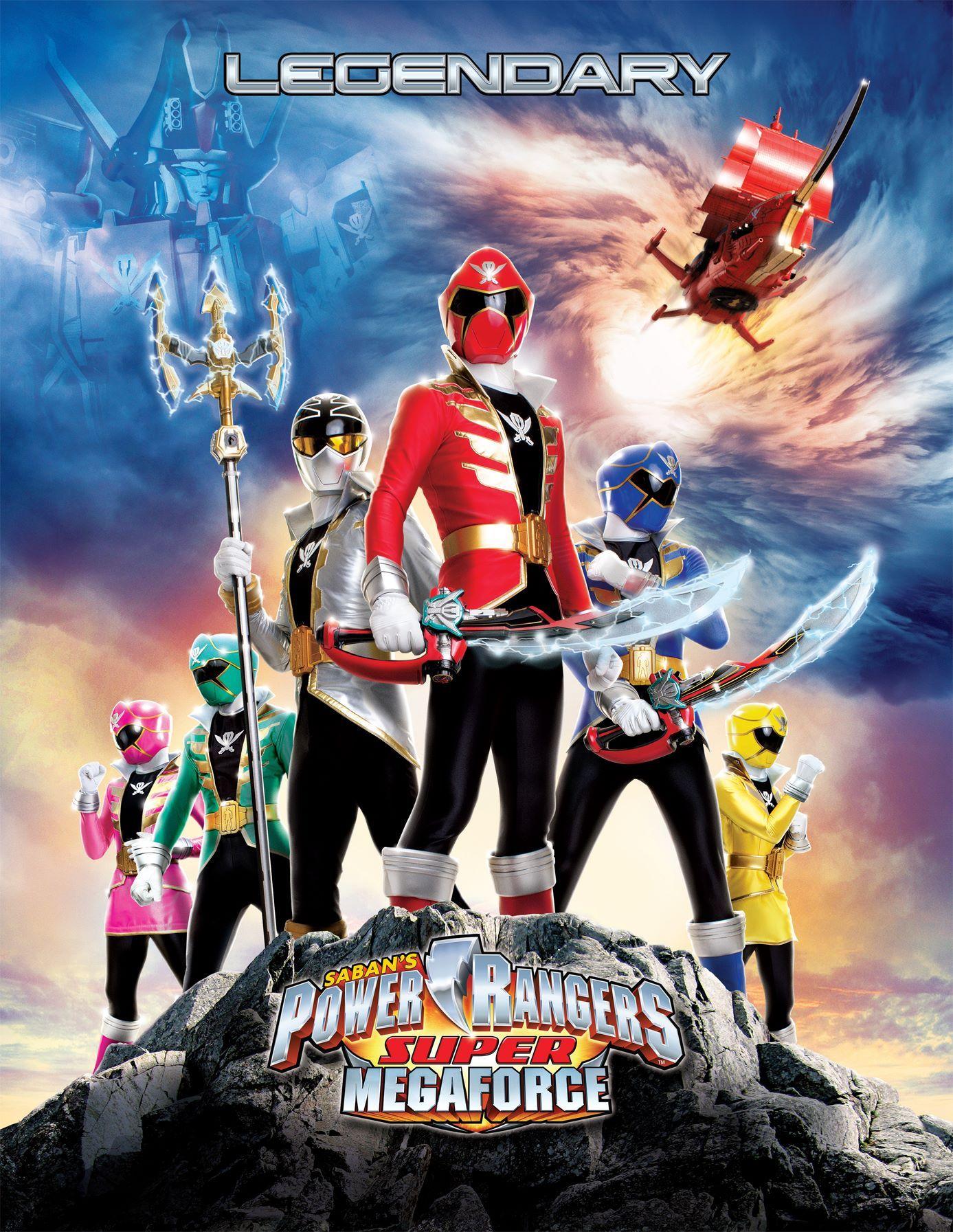1387x1793 Power Rangers Super Megaforce