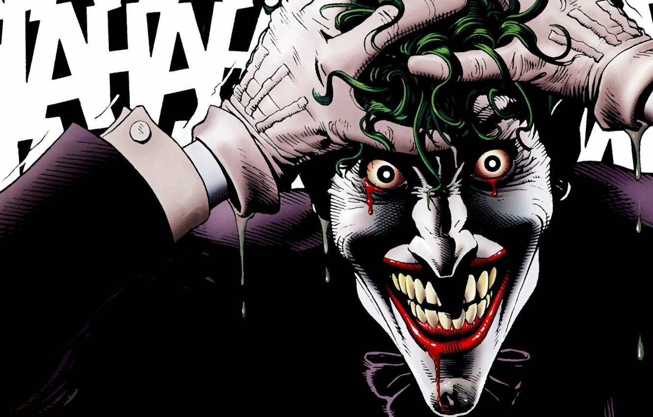 1332x850 Wallpaper Joker, Joker, DC comics, Killing Joke, Batman: The Killing Joke image for desktop, section разное
