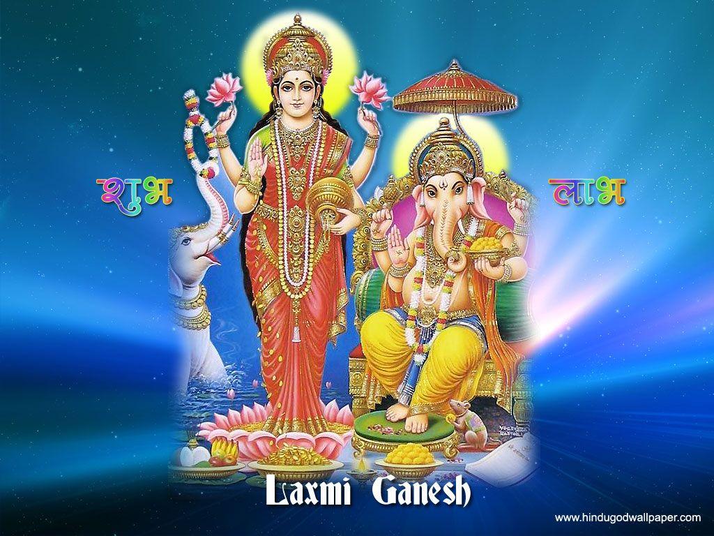 1024x768 FREE Download Diwali Laxmi Ganesh Wallpaper. Lakshmi image, Ganesh wallpaper, Goddess lakshmi