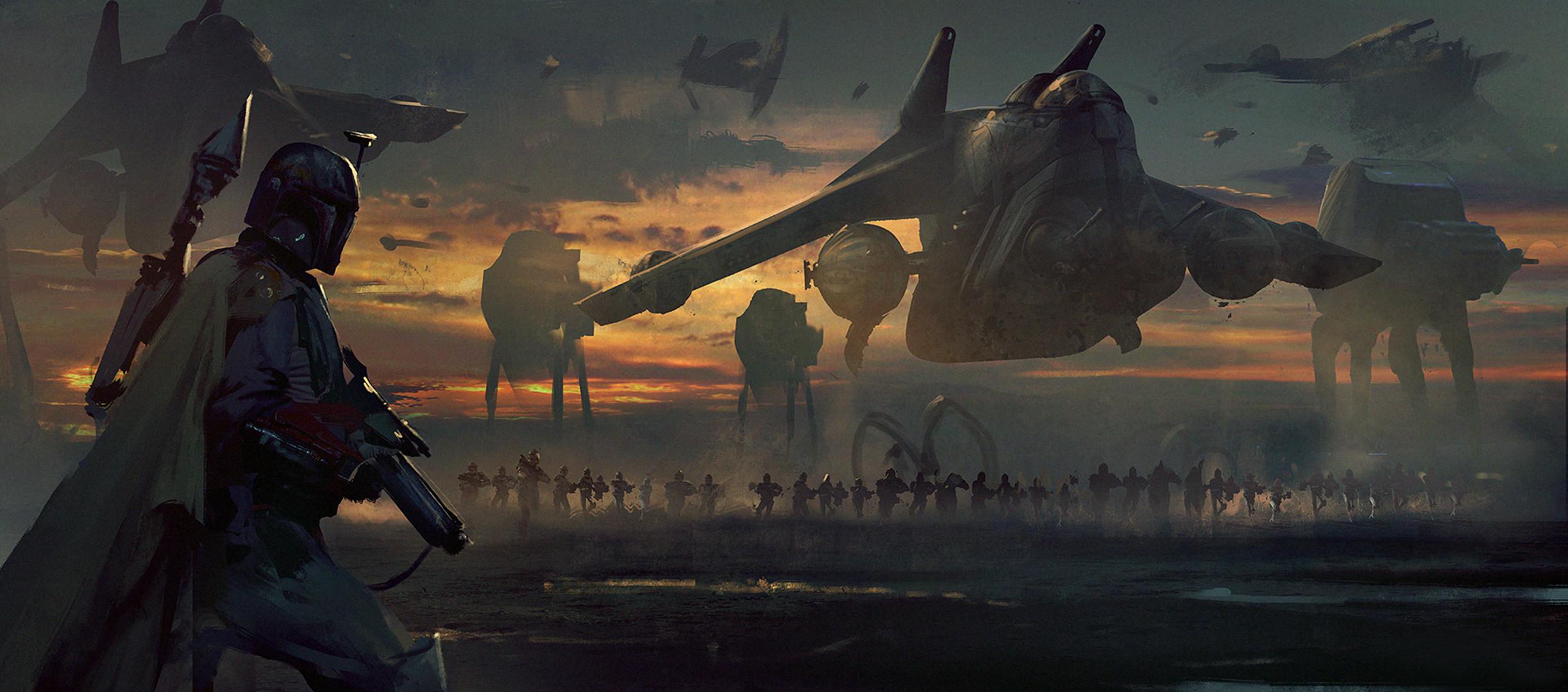 2445x1080 Star Wars Mandalorian