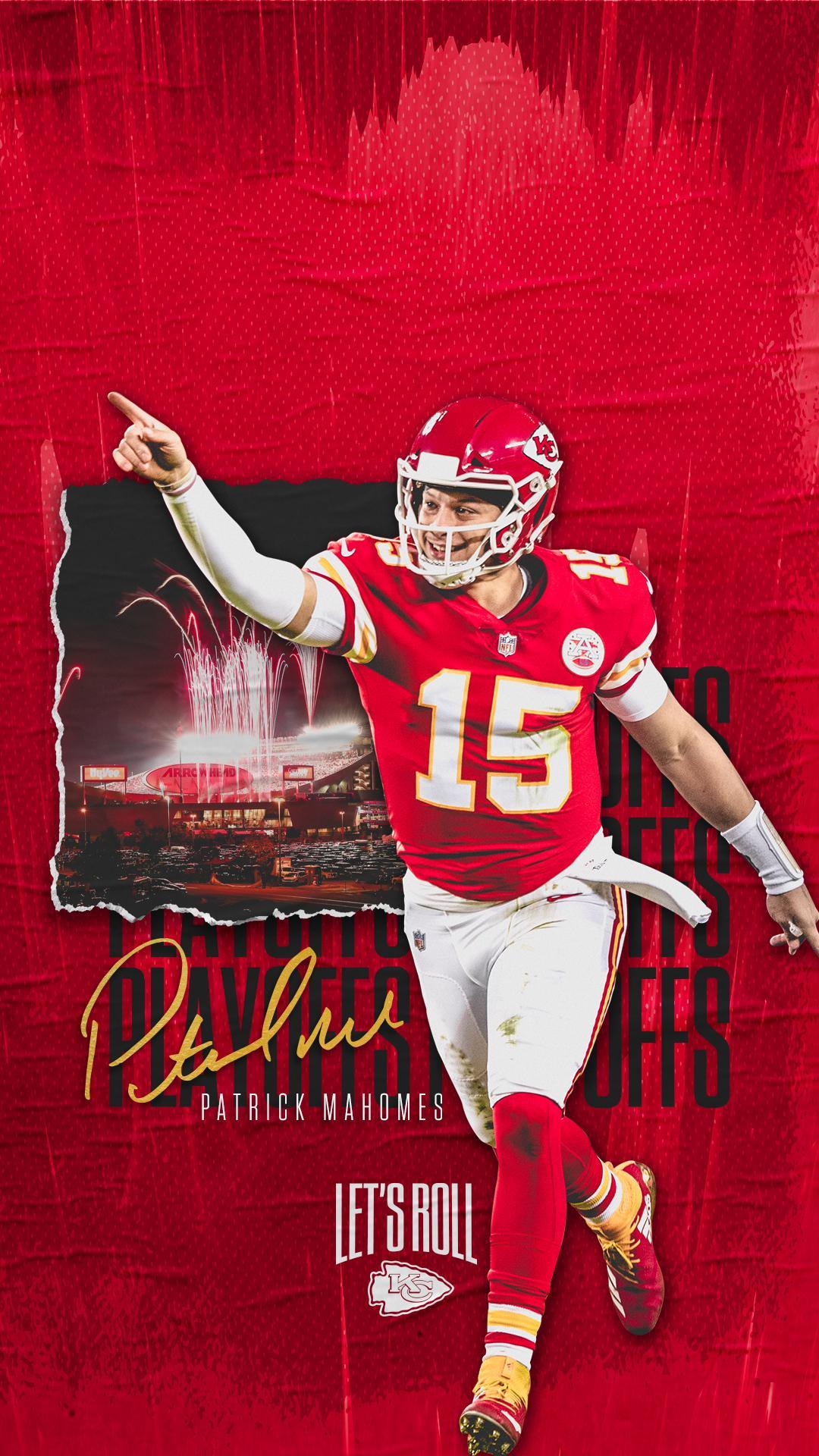 1080x1920 Kansas City Chiefs playoff wallpaper hot off the press
