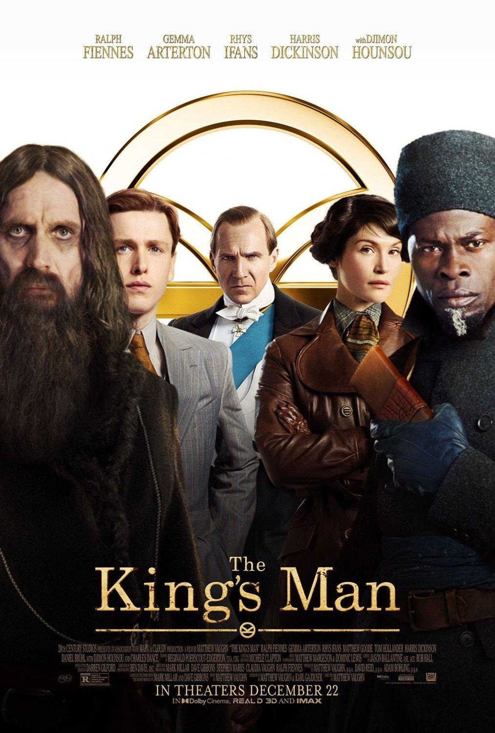 1013x1500 The King's Man (2021) Picture, Trailer, Reviews, News, DVD and Soundtrack