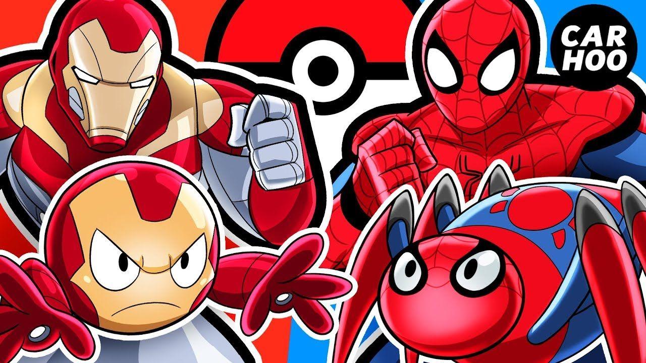 1280x720 What If Iron Man & Spider Man Were Pokémon Trainers 【 MARVEL