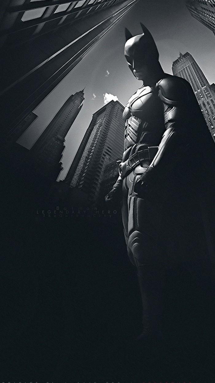 700x1244 Batman Dark IPhone Wallpaper