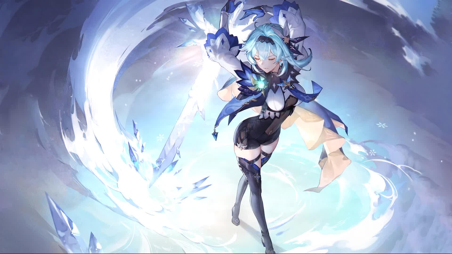 1920x1080 Eula Impact Anime Live Wallpaper: Free HD 4K Live Wallpaper For Windows & MacOS