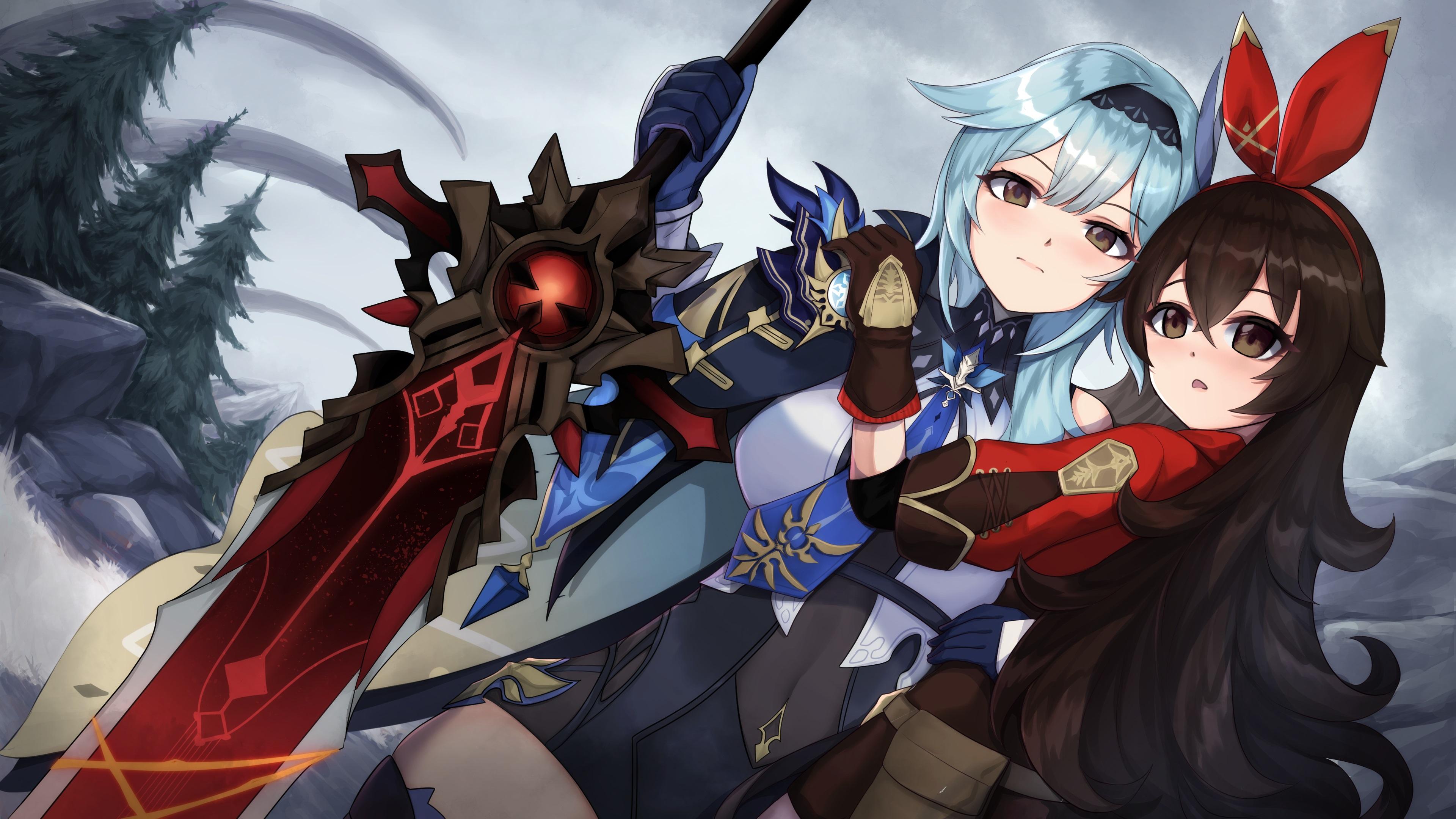 3840x2160 Amber (Genshin Impact), HD Wallpaper Anime Image Board