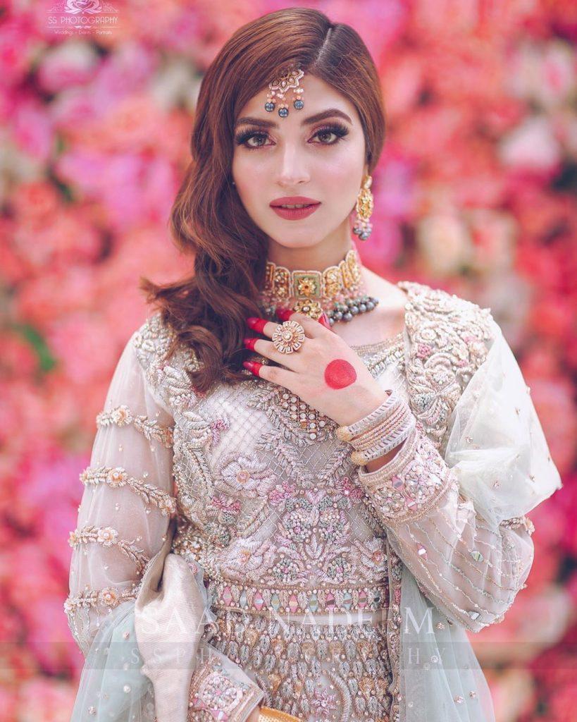 819x1024 Busty Kinza Hashmi Looks Elegant In Latest Hottest Bridal Shoot