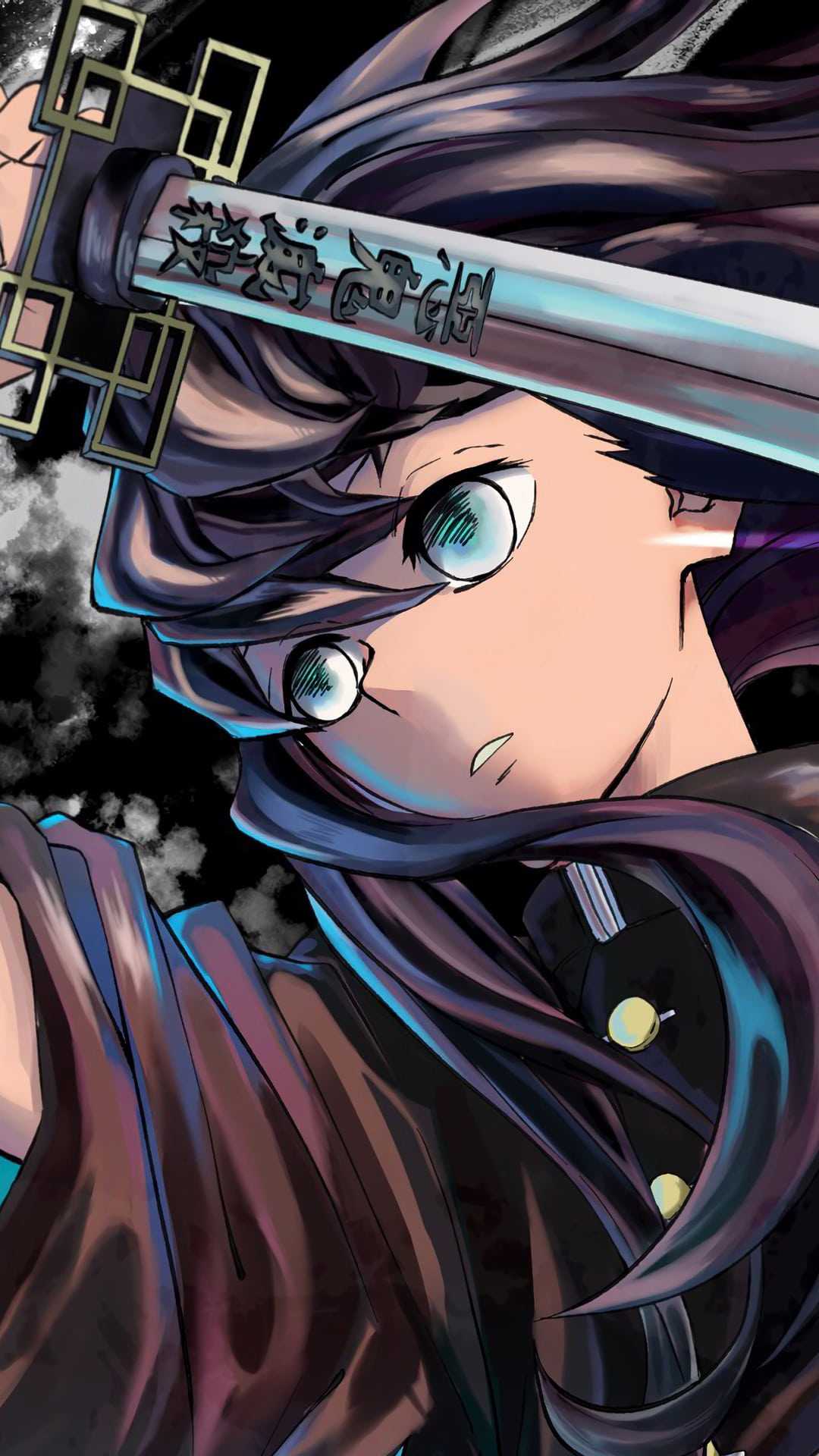 1080x1920 Muichiro Tokito Wallpaper