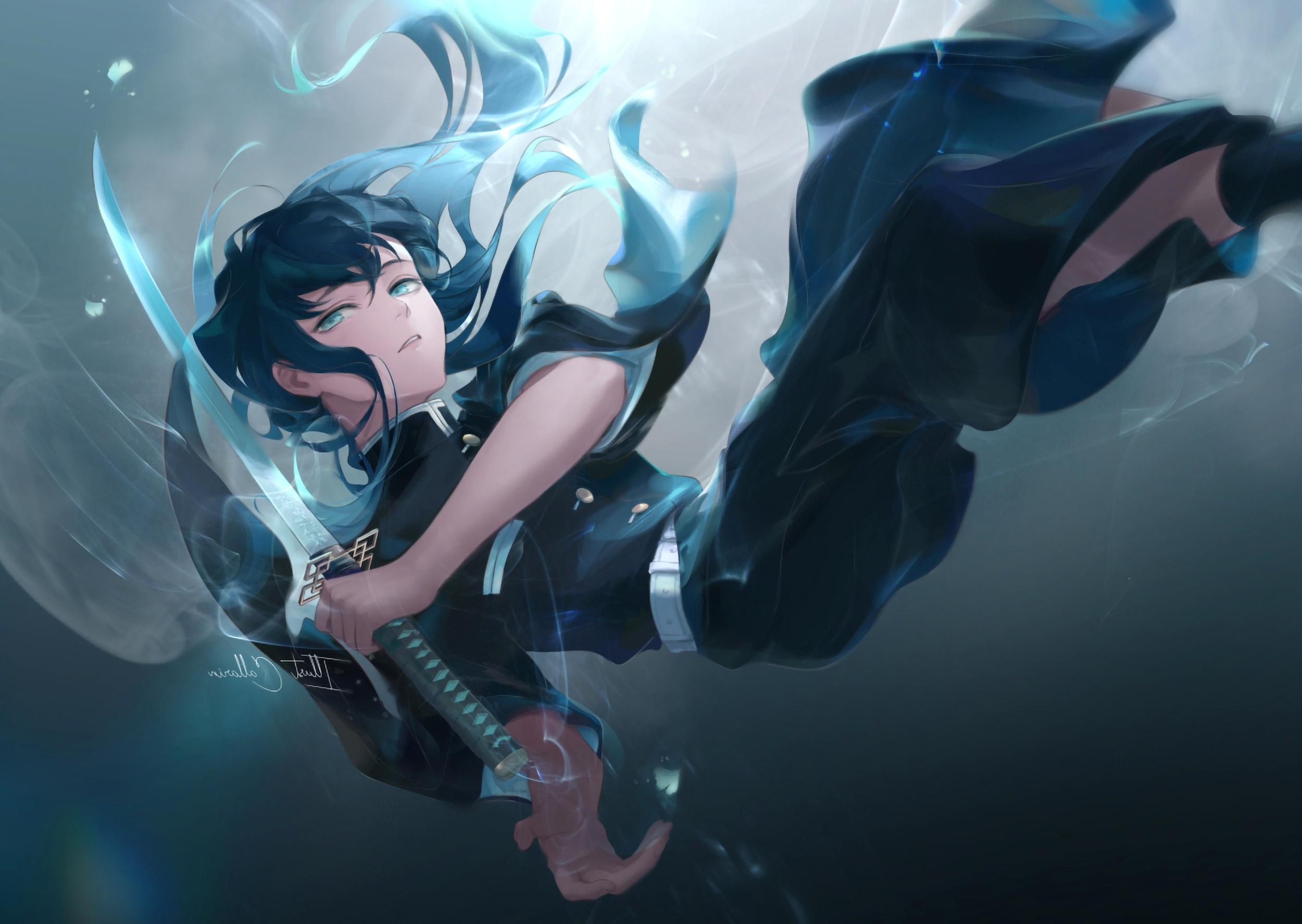 2500x1775 Demon Slayer Muichiro Wallpaper