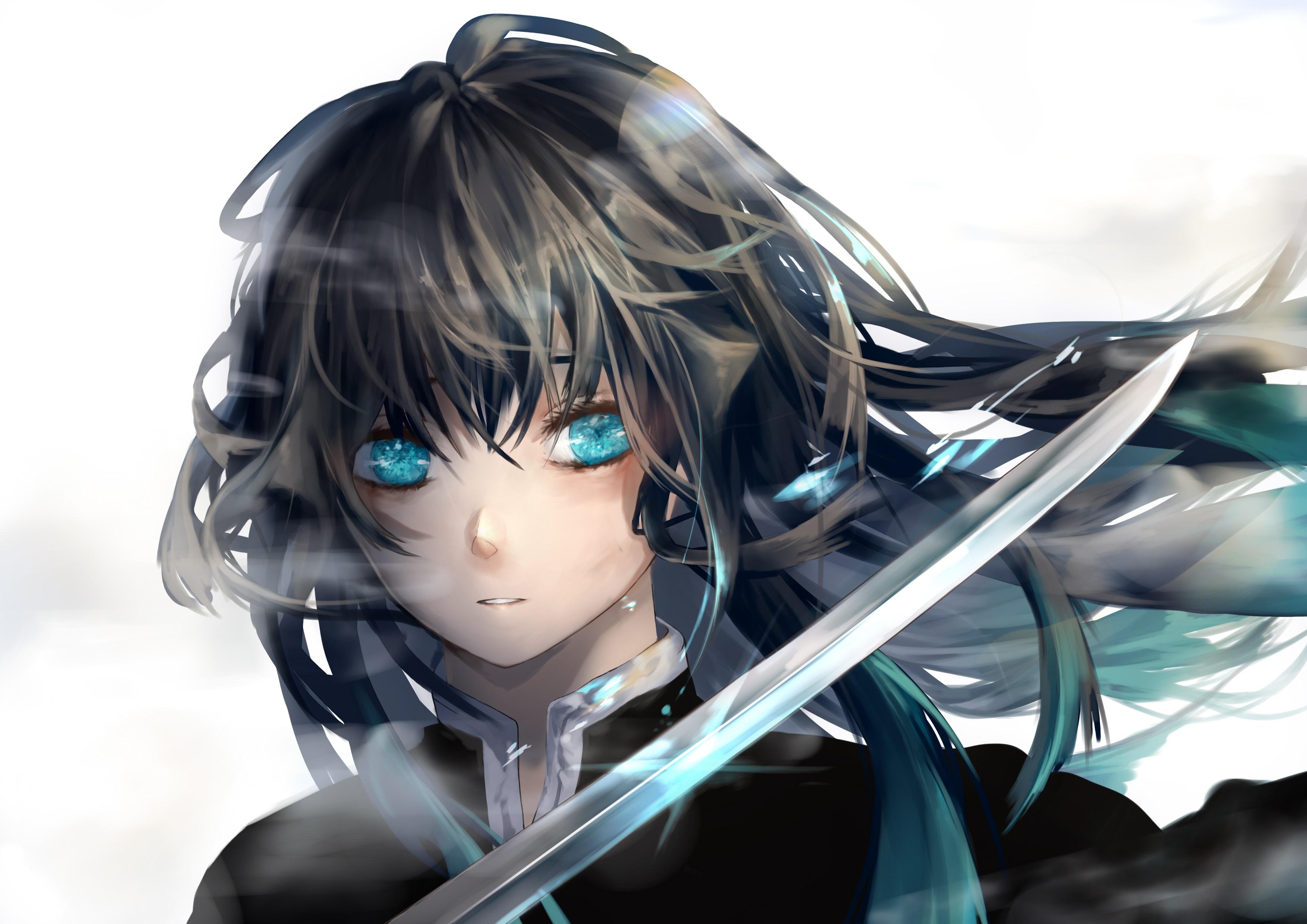 3507x2480 Muichiro Tokito HD Wallpaper
