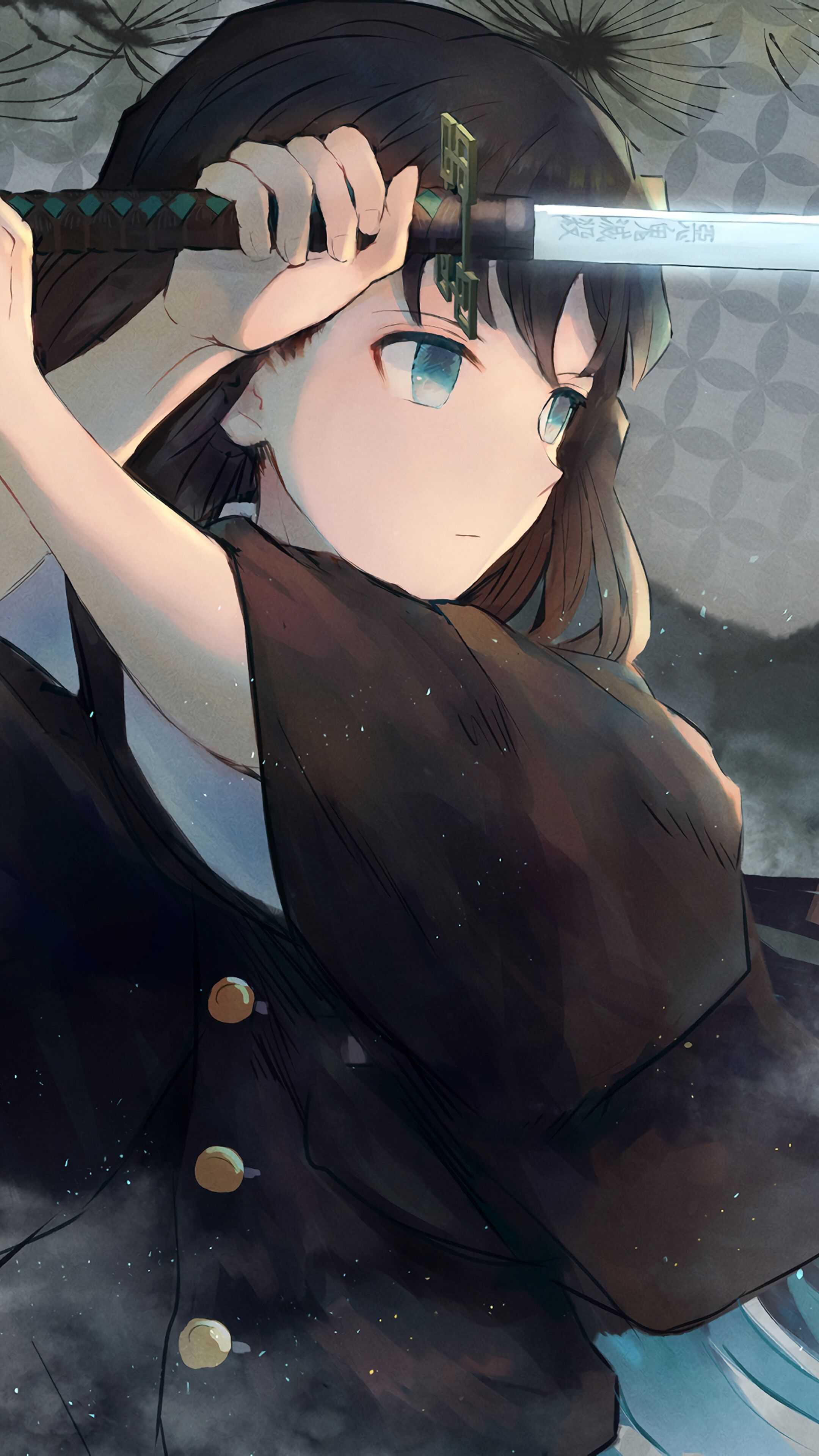 2160x3840 4k Muichiro Tokito Wallpaper