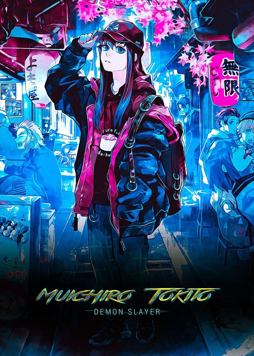 857x1200 Demon Slayer Muichiro' Poster