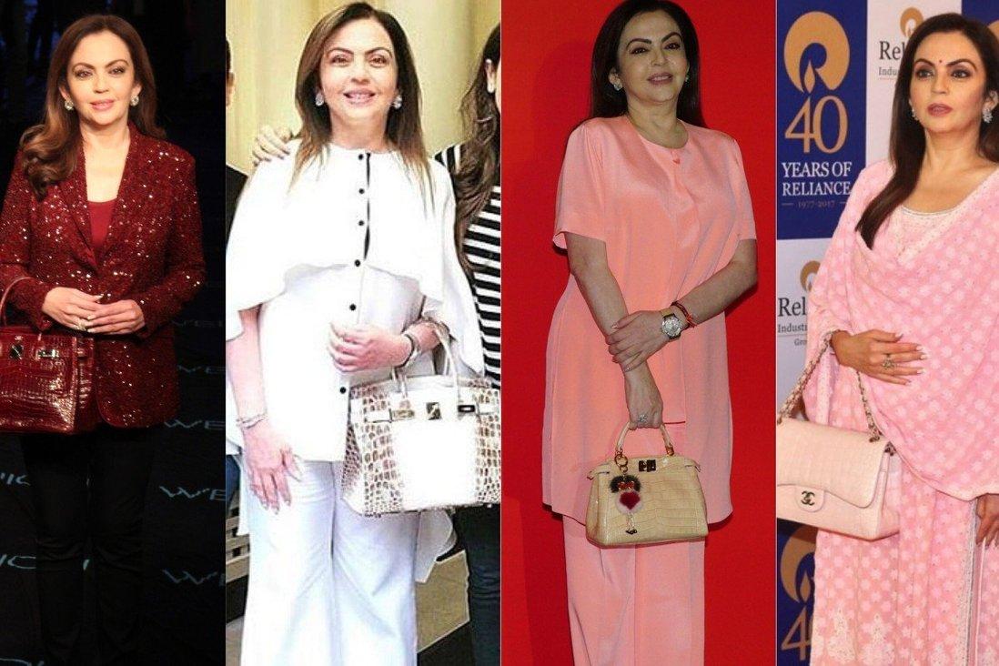 1098x732 Nita Ambani's handbag collection: Chanel, Celine, Fendi and a lot of Hermès