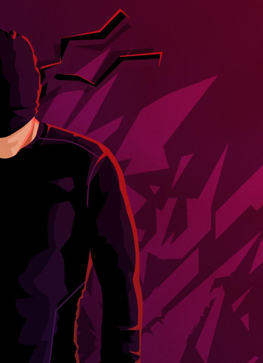 840x1160 Daredevil Minimalism 840x1160 Resolution Wallpaper, HD Minimalist 4K Wallpaper, Image, Photo and Background