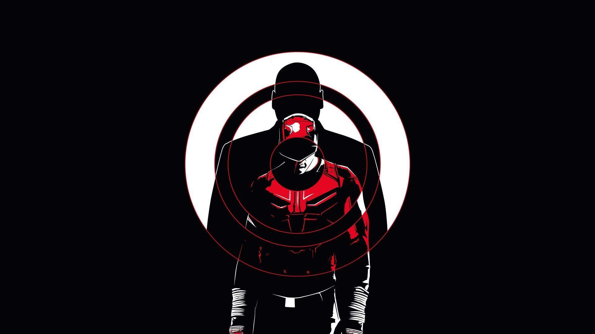 1920x1080 Daredevil, dark, minimal, season poster wallpaper, HD image, picture, background, dde239
