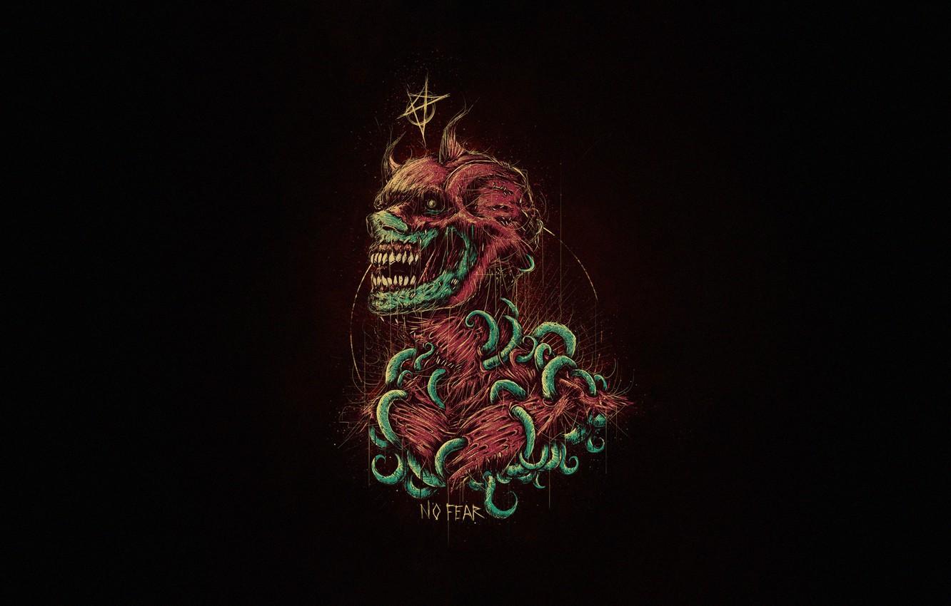 1332x850 Wallpaper Minimalism, Skull, Style, Background, Art, Zombies, Style, Marvel, Daredevil, Background, Marvel Comics, Comics, Horror, Daredevil, Helix, Minimalism image for desktop, section минимализм