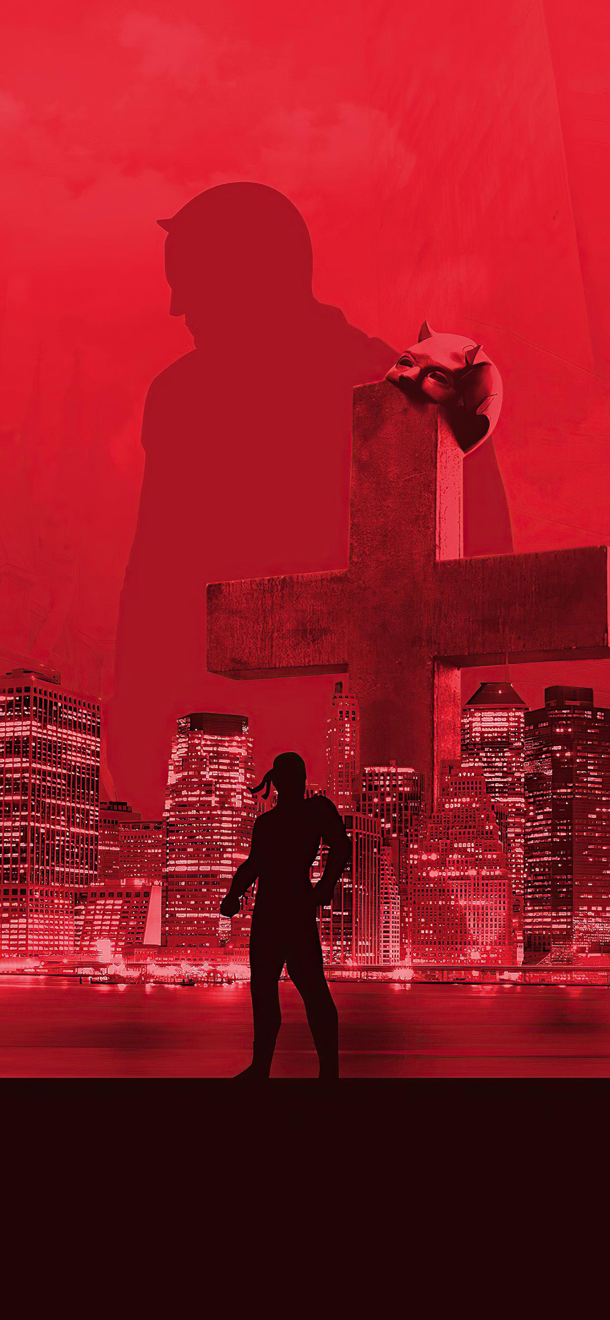 1242x2688 Daredevil Minimal 5k iPhone XS MAX HD 4k Wallpaper, Image, Background, Photo and Picture