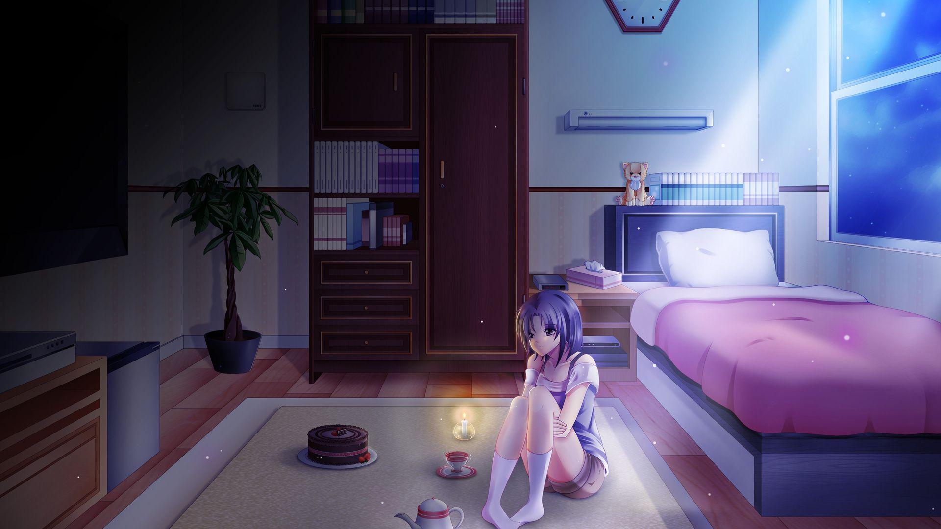 1920x1080 Sad Anime Girl Wallpaper 4k Anime Girl Wallpaper 4k