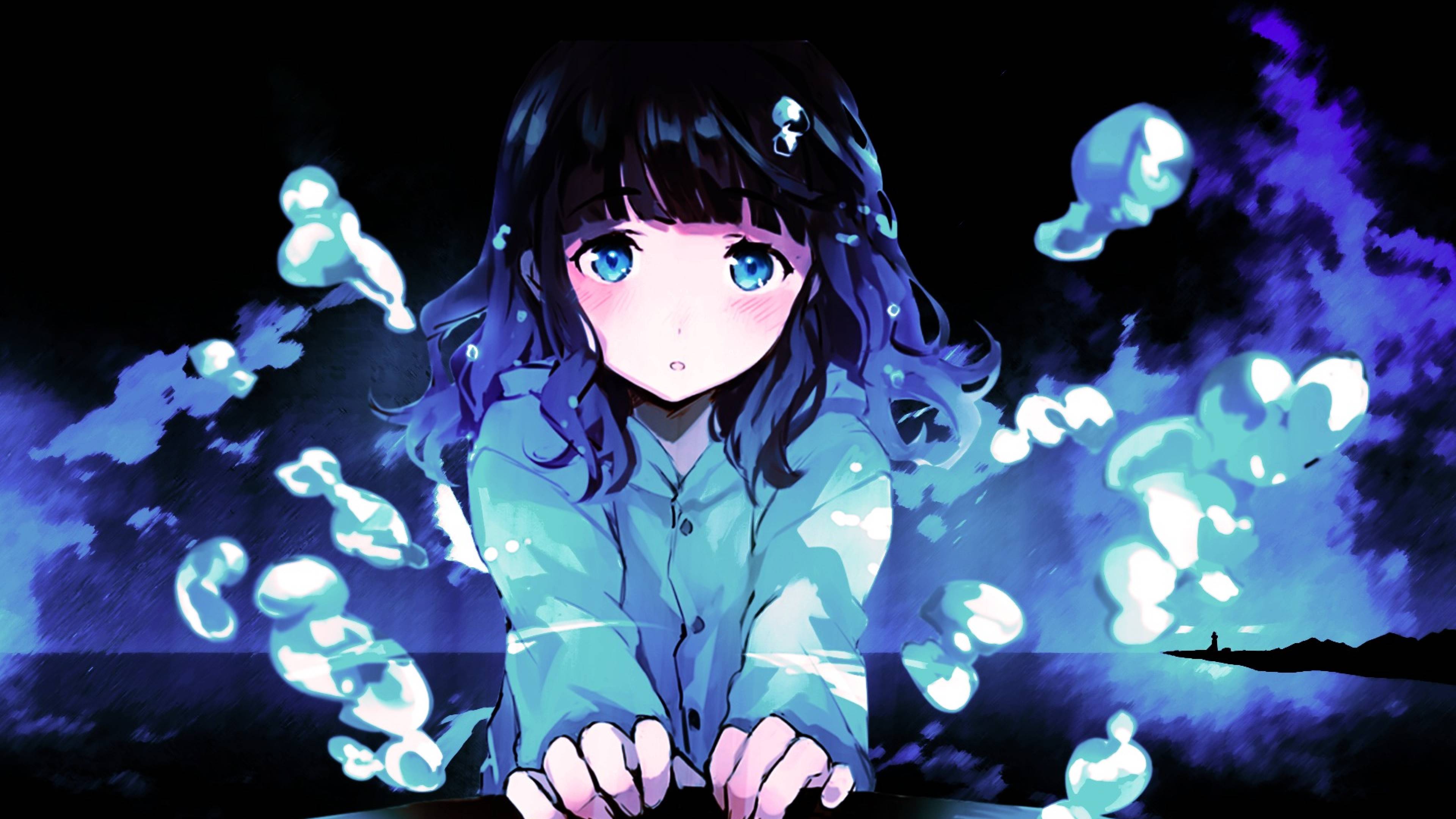 3840x2160 Anime Sad Girl 4K Wallpaper, HD Anime 4K Wallpaper, Image, Photo and Background