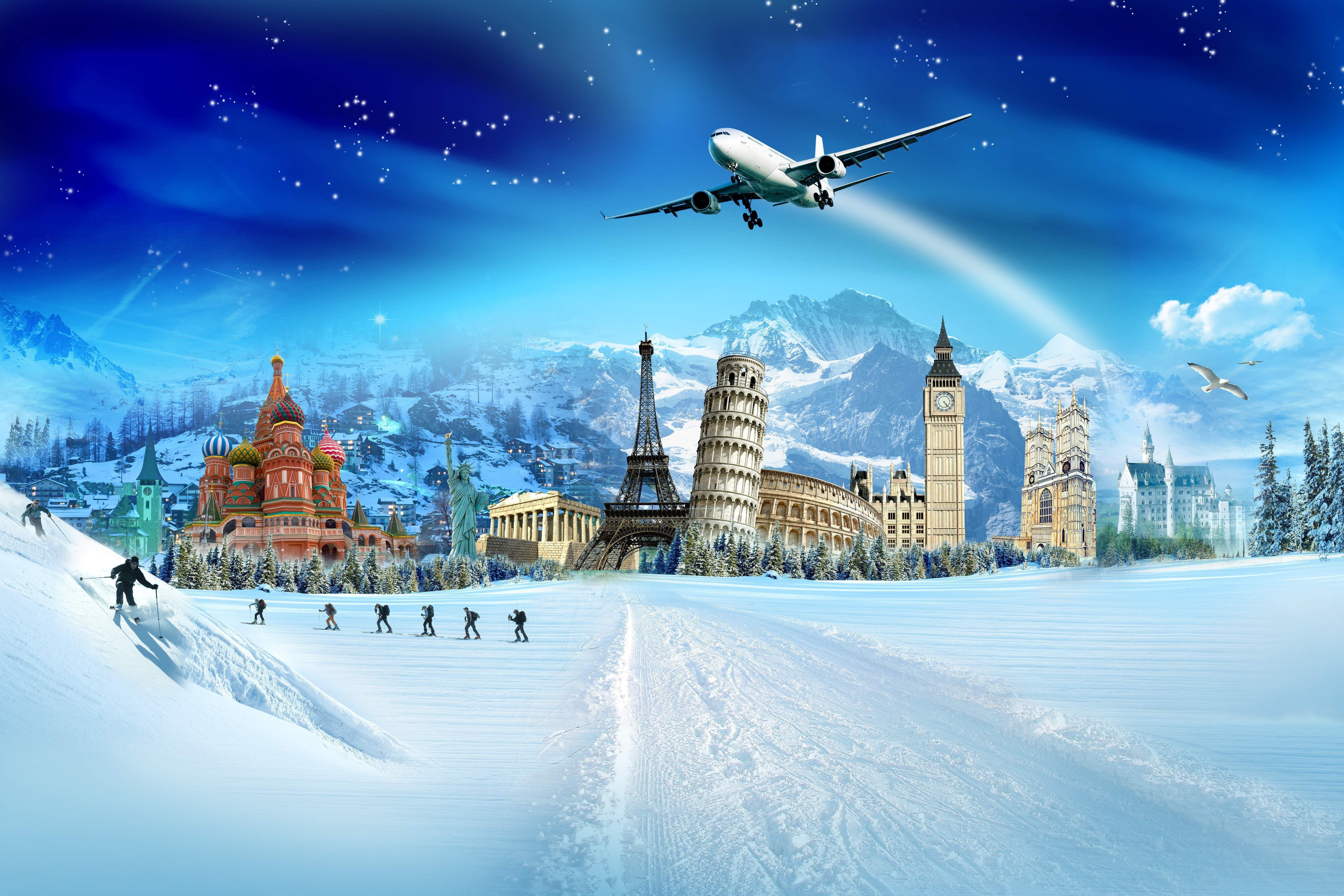 6000x4000 Famous Places Wallpaper