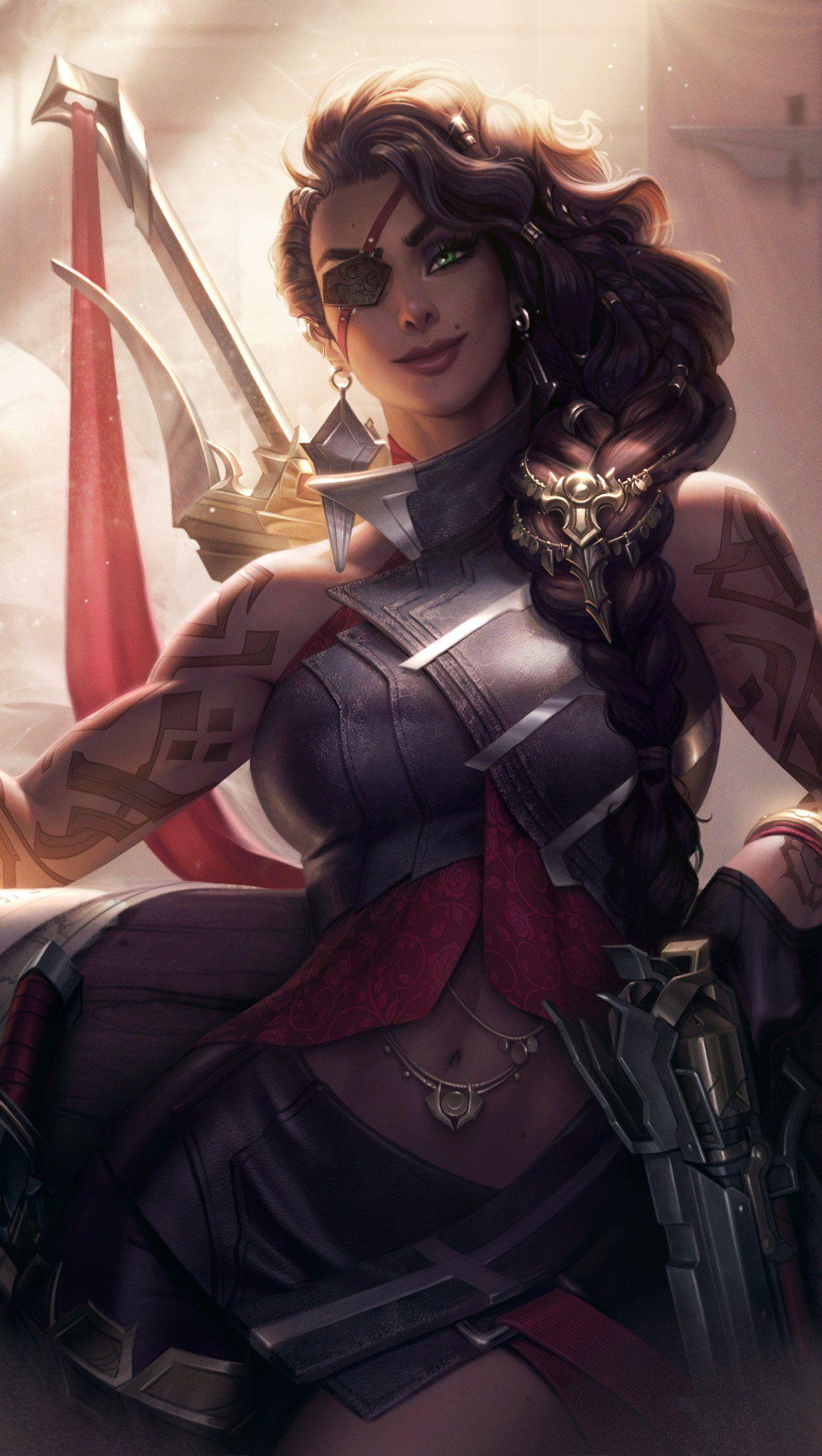 1280x2266 Samira LoL Wallpaper