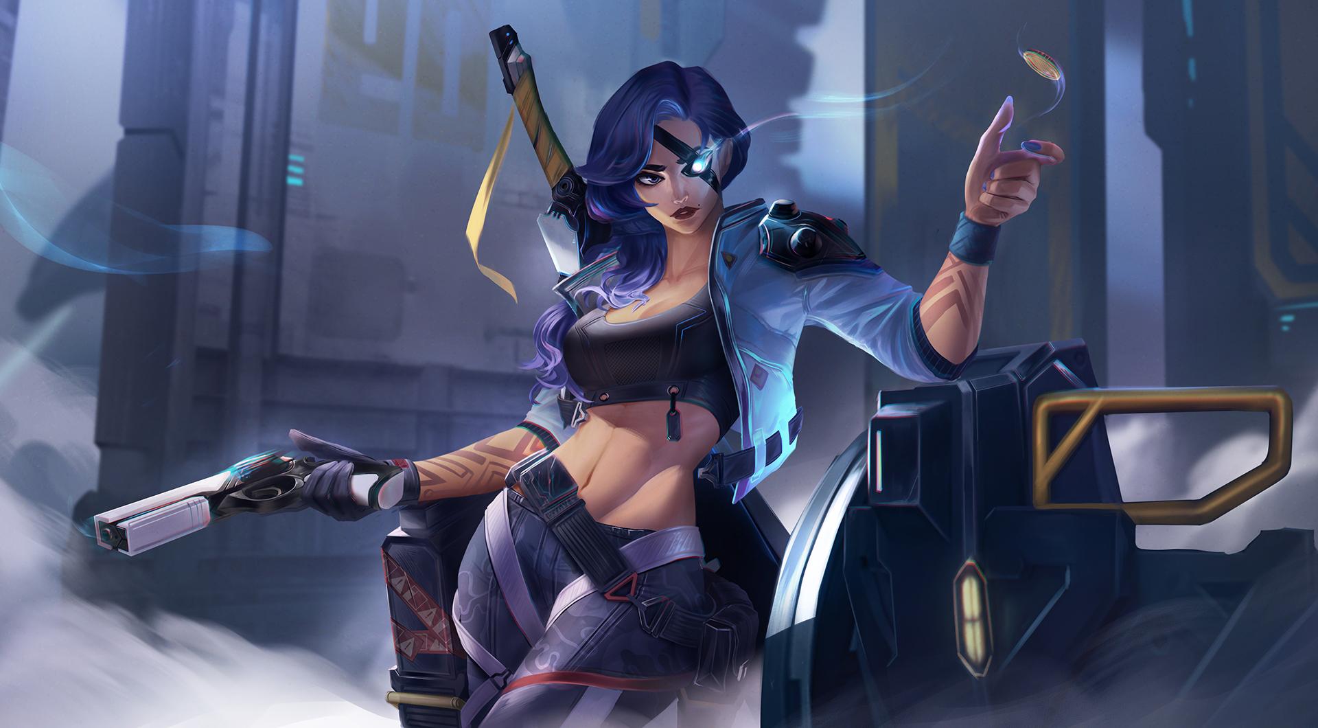 1920x1060 Samira (League Of Legends) Anime Image Board
