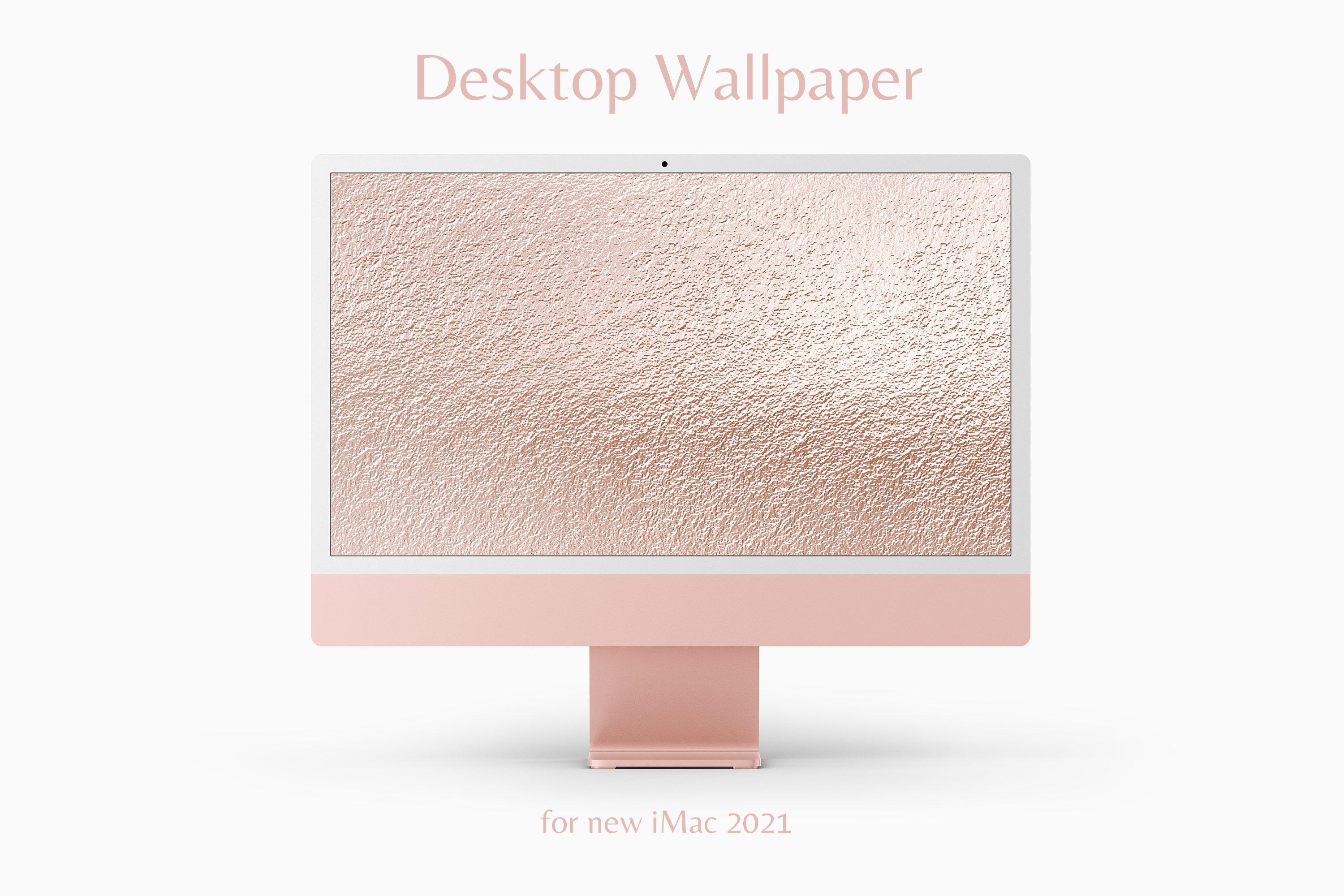 3000x2000 Imac 2021 Desktop Wallpaper Pink Rose Gold Foil Background