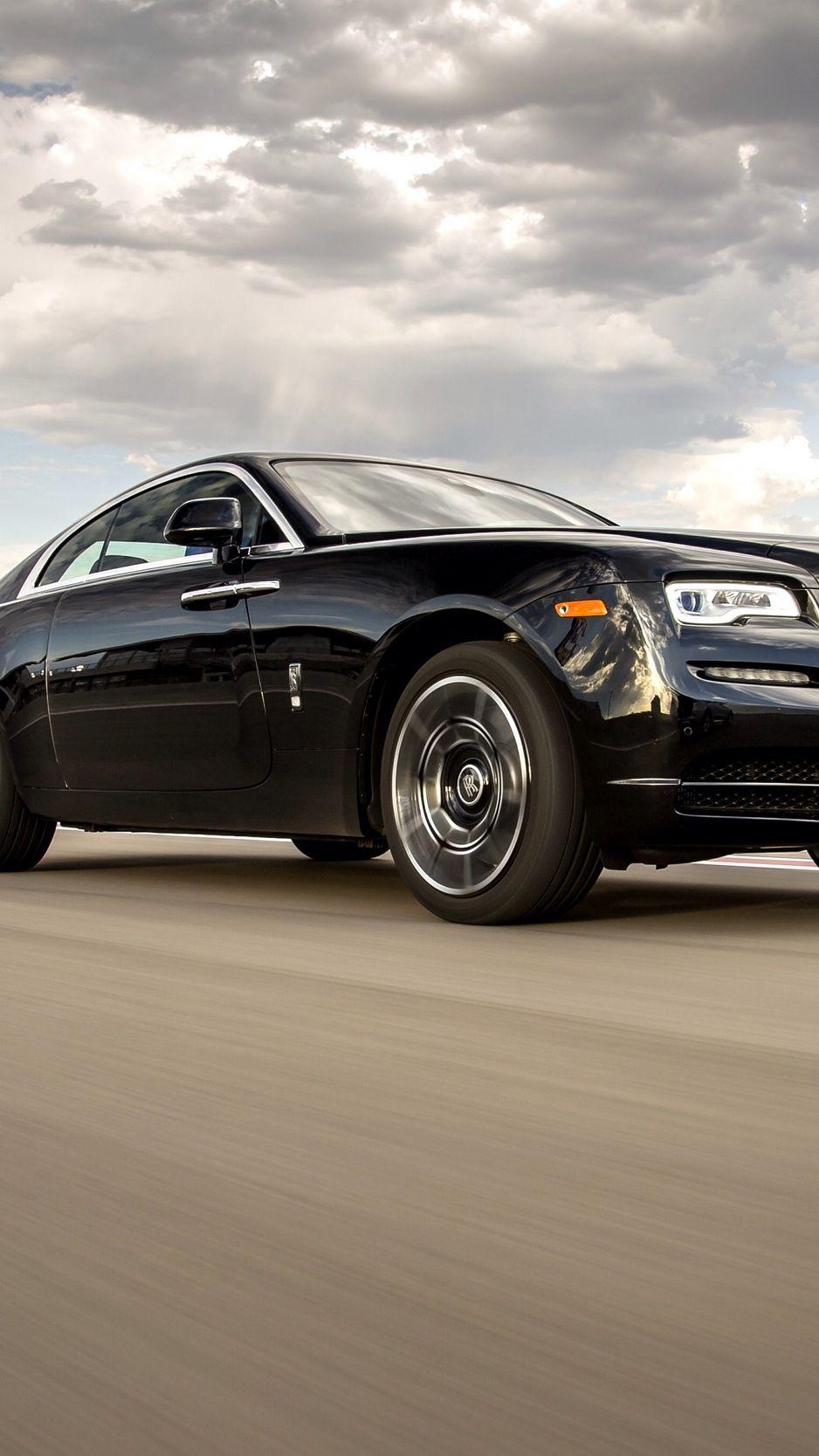 938x1668 Download Wallpaper 938x1668 Rolls Royce, Wraith, Movement, Side View