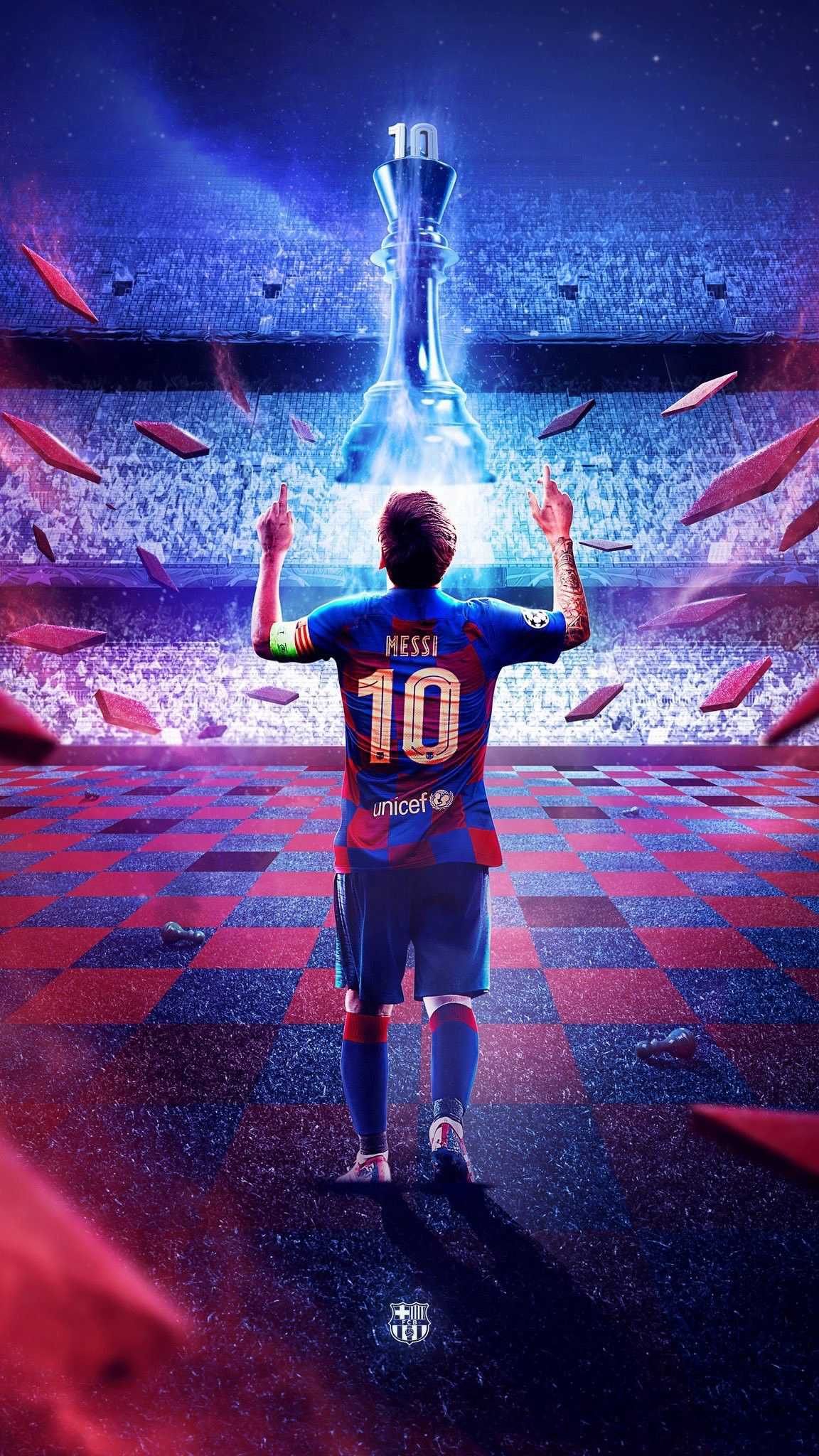 1152x2048 Messi Wallpaper