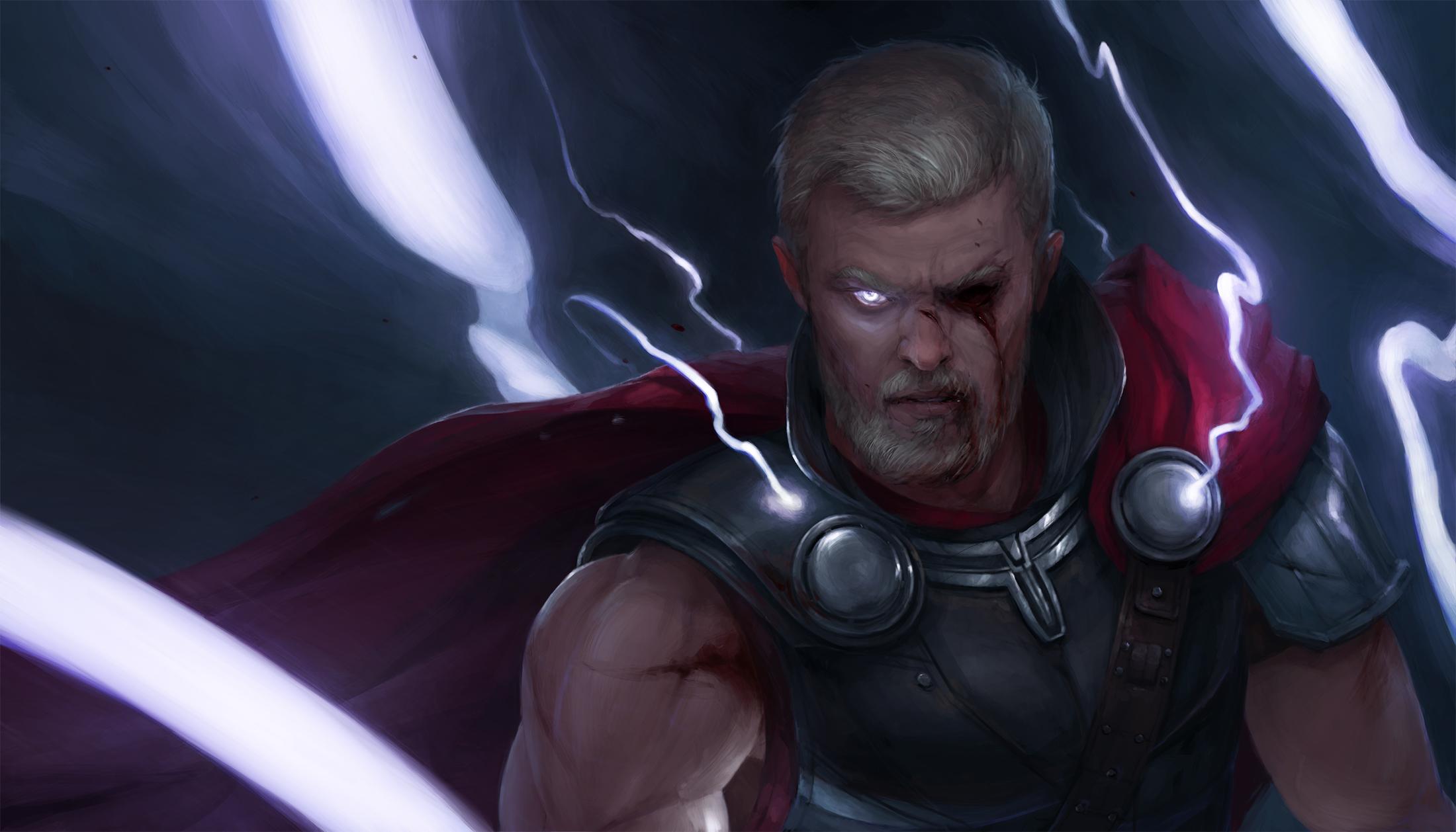 Angry Thor Wallpapers - Top Free Angry Thor Backgrounds - WallpaperAccess