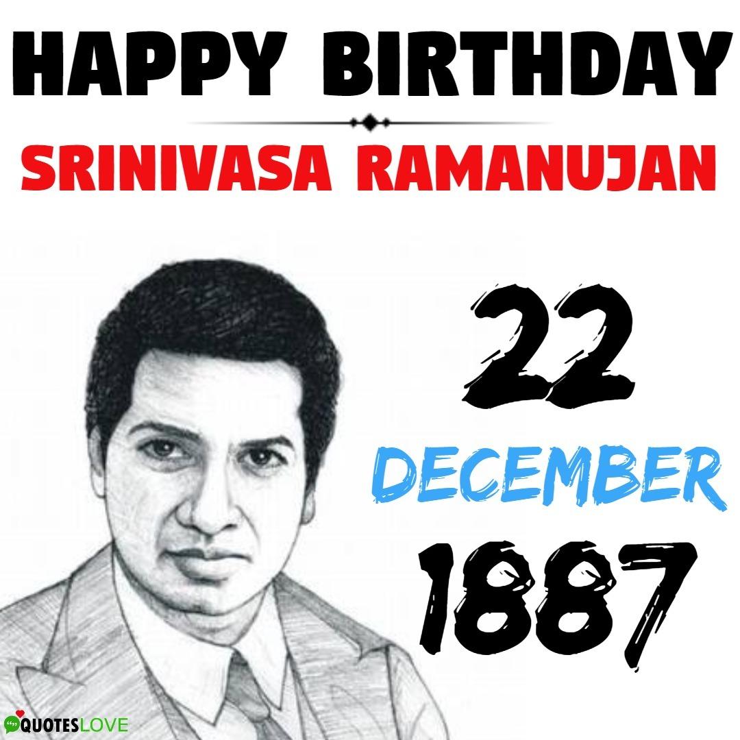Rajini Vidadala on Twitter On his Birth Anniversary today I pay my  tributes to the Great Mathematician and the Son of Mother India Srinivasa  Ramanujan Garu NationalMathematicsDay ramanujam SrinivasaRamanujan  httpstcoWJKmS4R1JW  Twitter