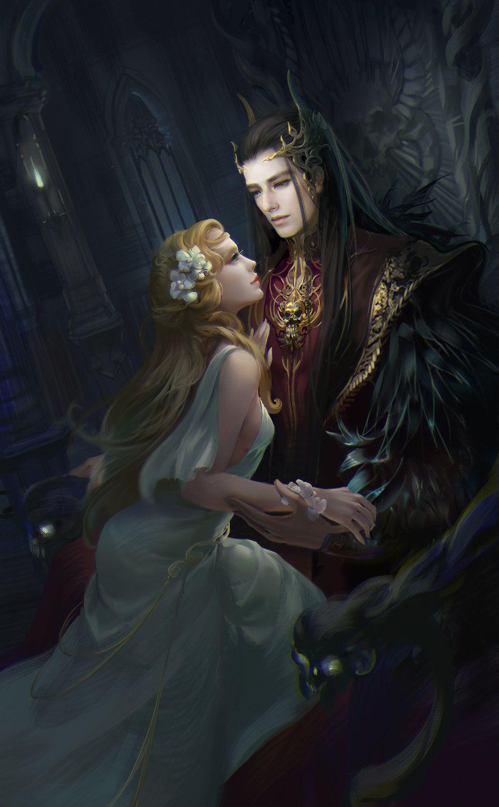 1024x1654 Hades And Persephone Wallpaper