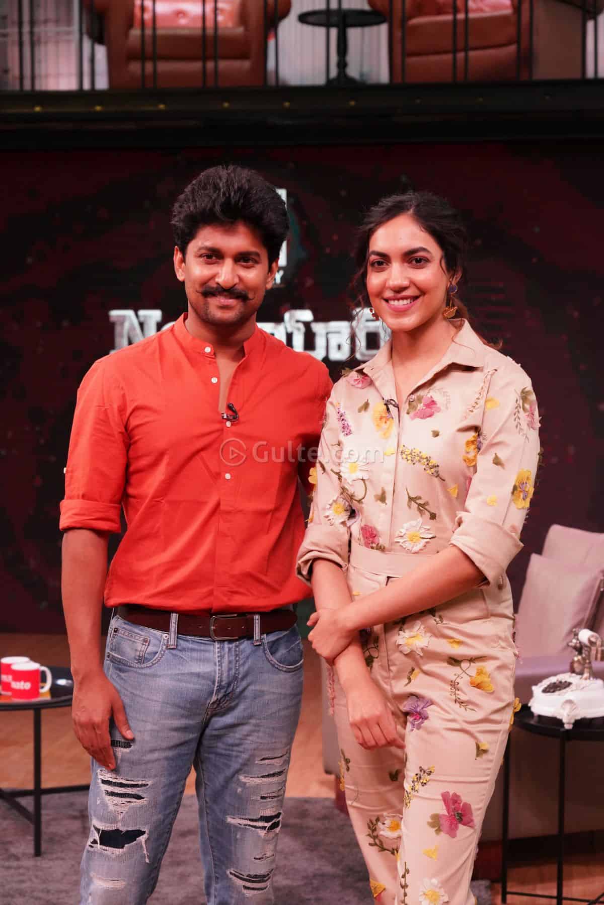 1200x1799 Nani and Ritu Varma At Rana's Yaari Chat Show