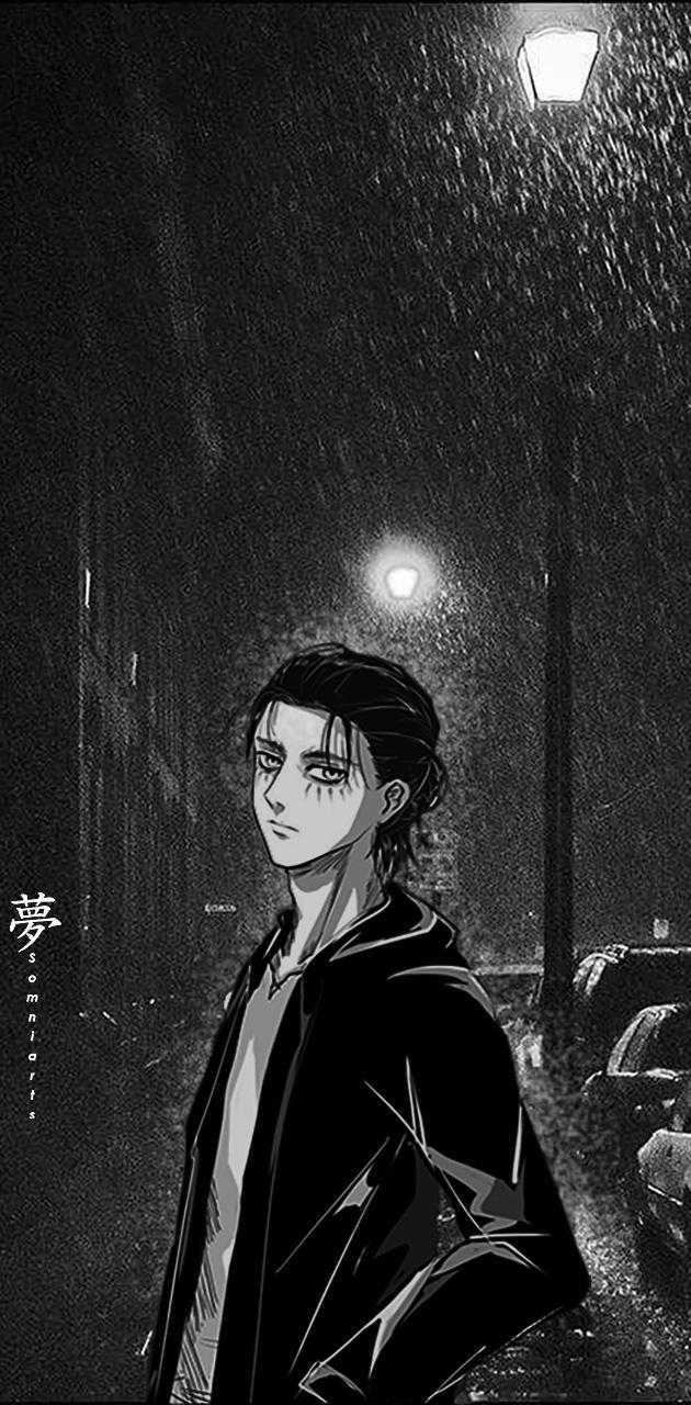 630x1280 Eren Yeager iPhone Wallpaper